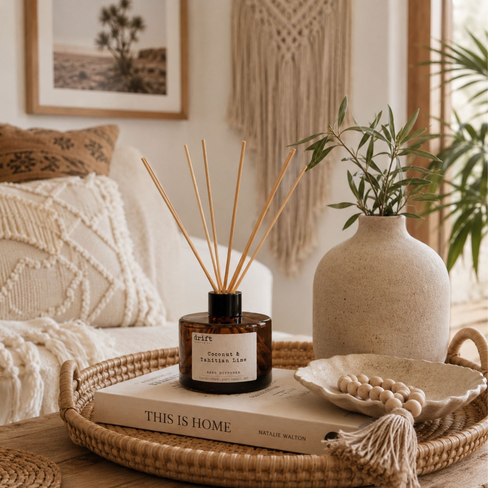 Coconut &amp; Tahitian Lime Reed Diffuser