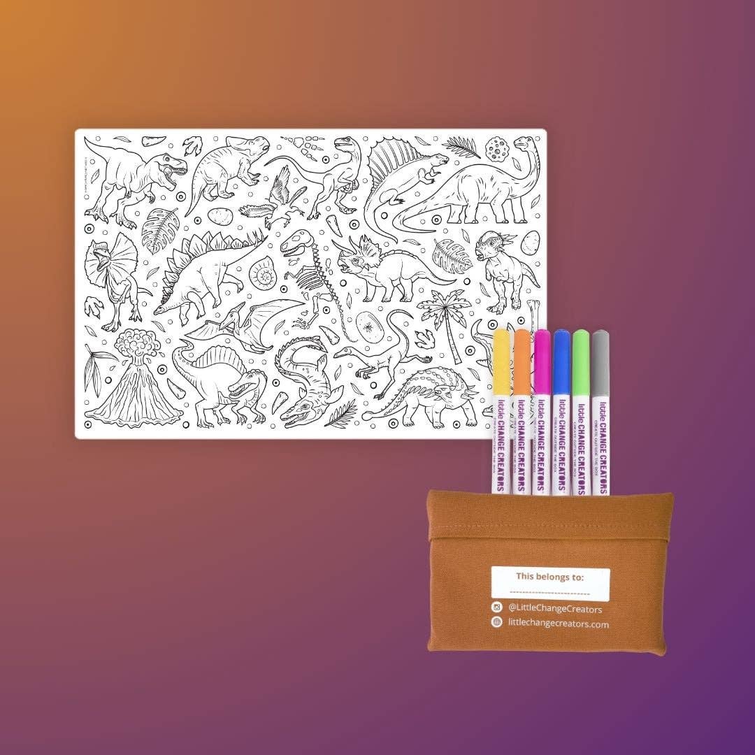 Pocket Colouring Set Roar