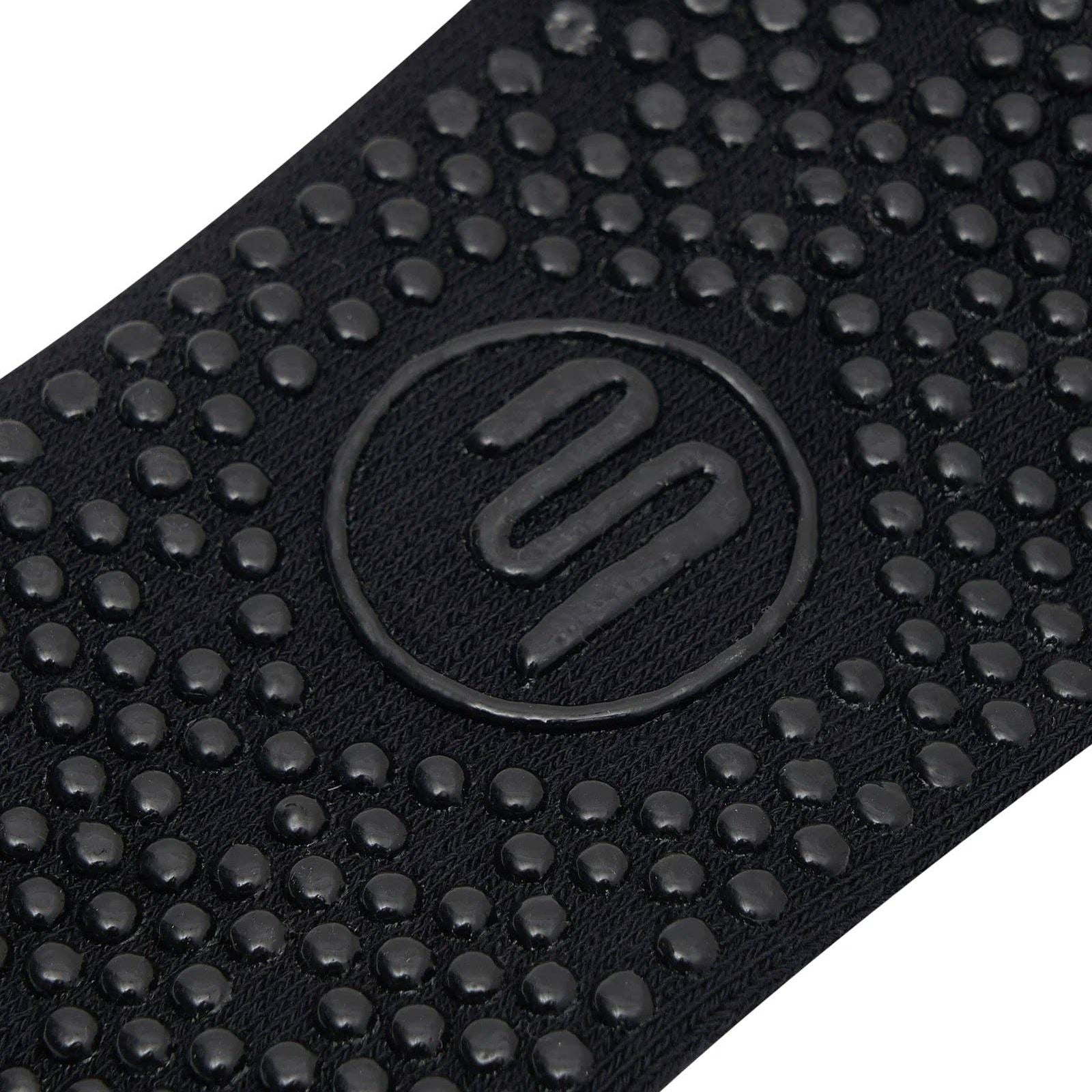 Crew Non Slip Grip Socks - Sporty Stripe Black XSM