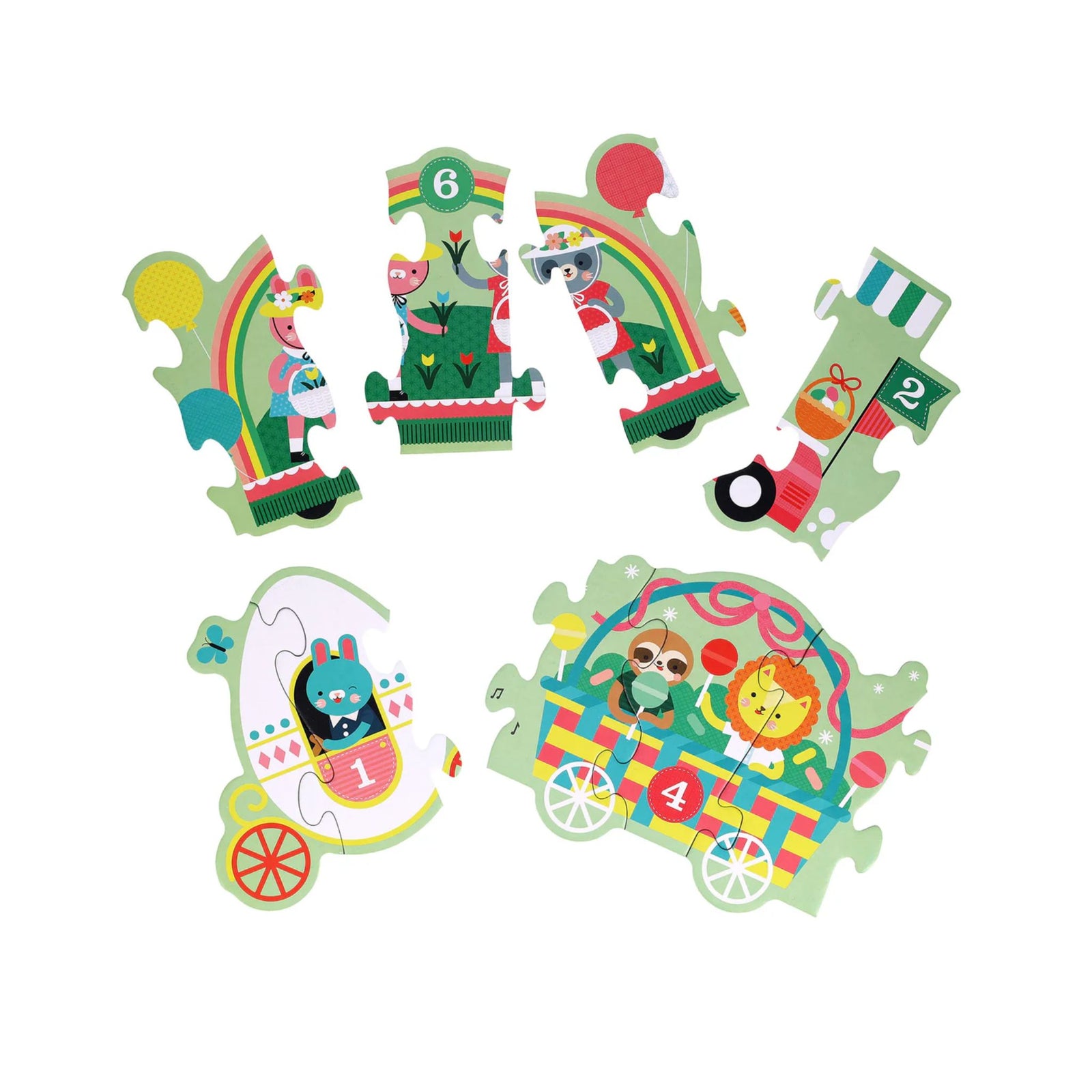 Easter Parade Floor Puzzle