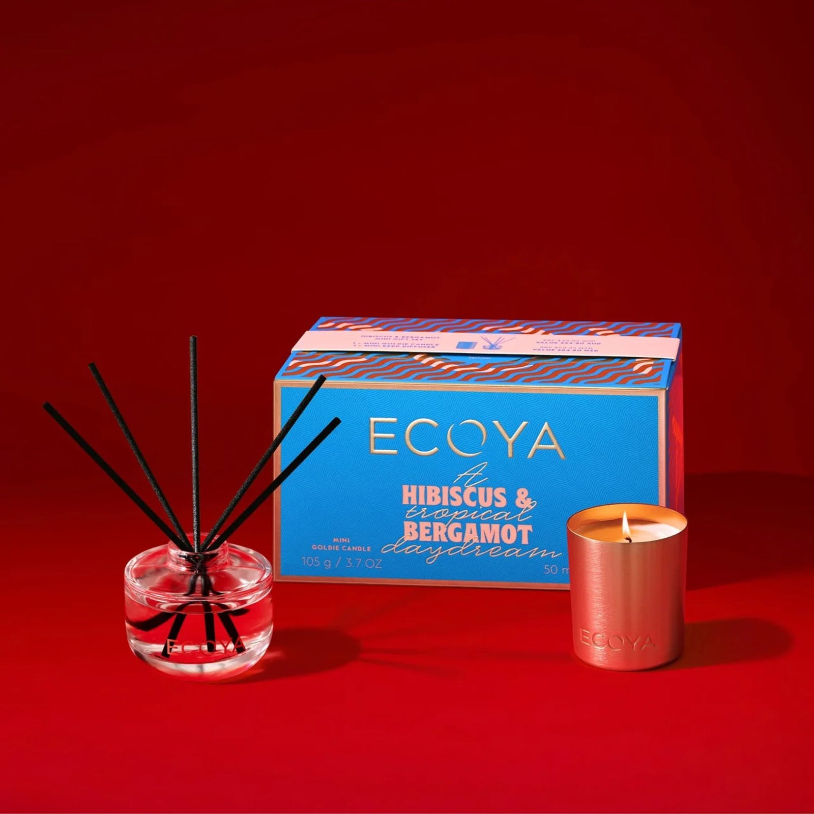 Holiday Mini Gift Set Hibiscus and Bergamot