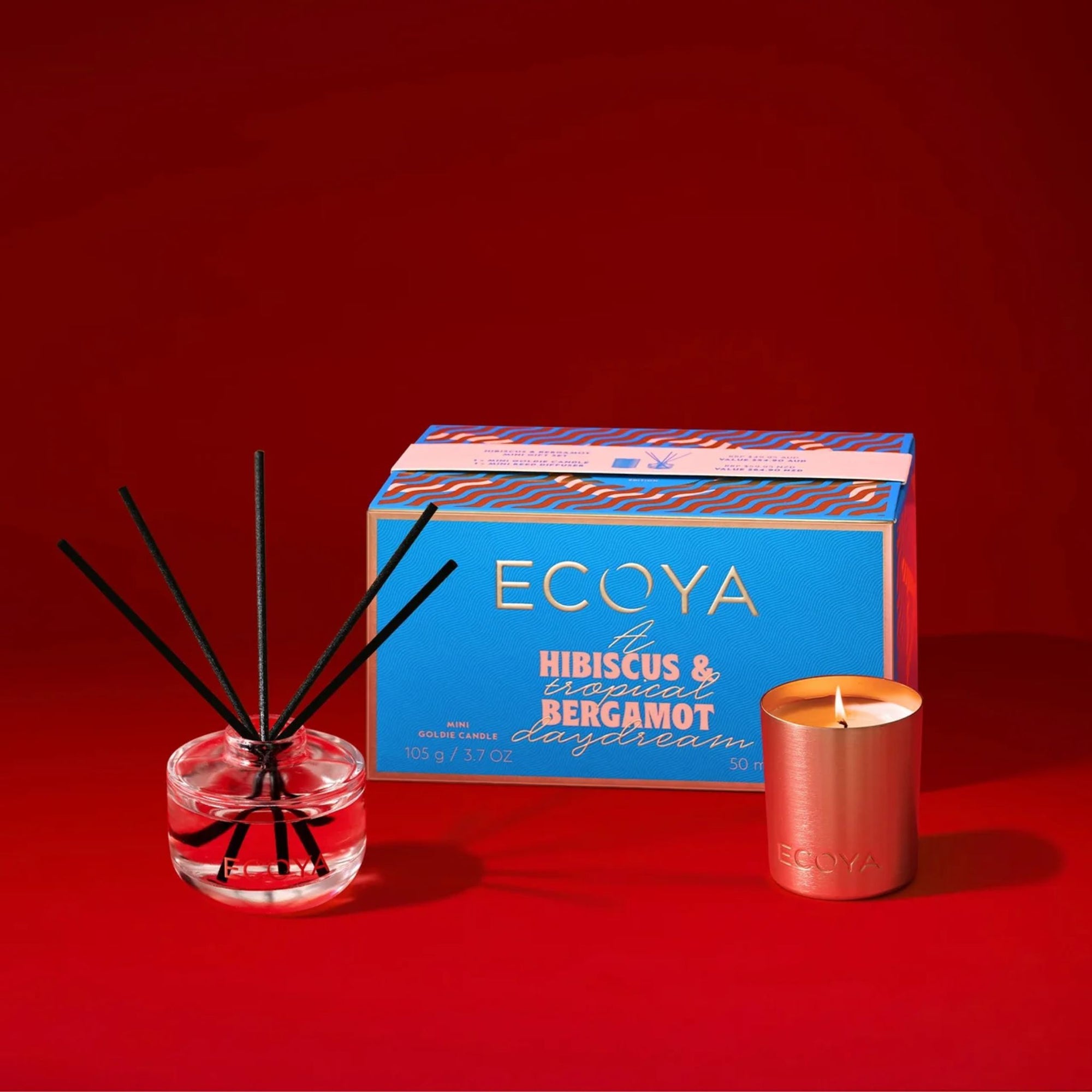 Holiday Mini Gift Set Hibiscus and Bergamot