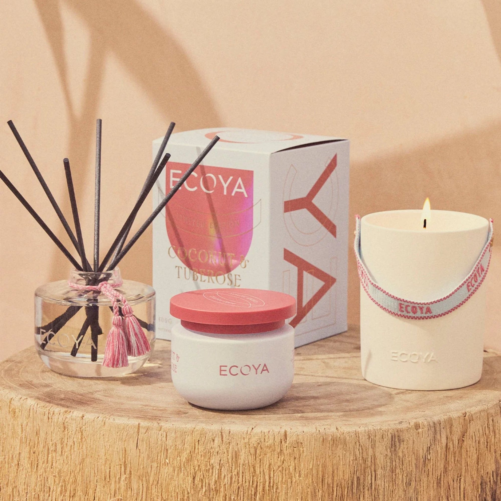 High Summer: Coconut &amp; Tuberose Reed Diffuser