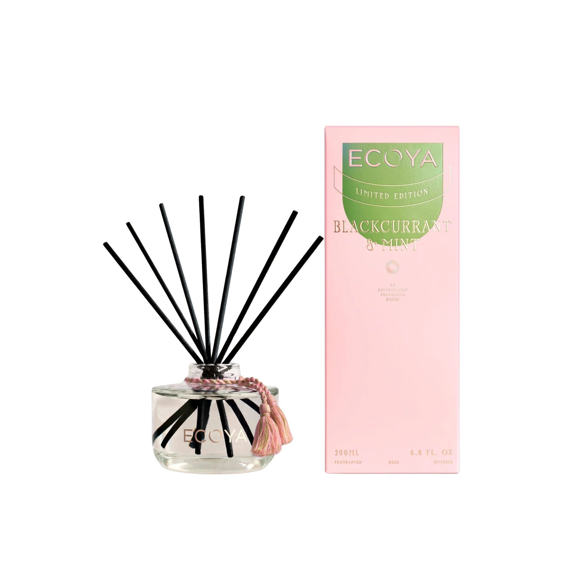 High Summer: Blackcurrant &amp; Mint Reed Diffuser