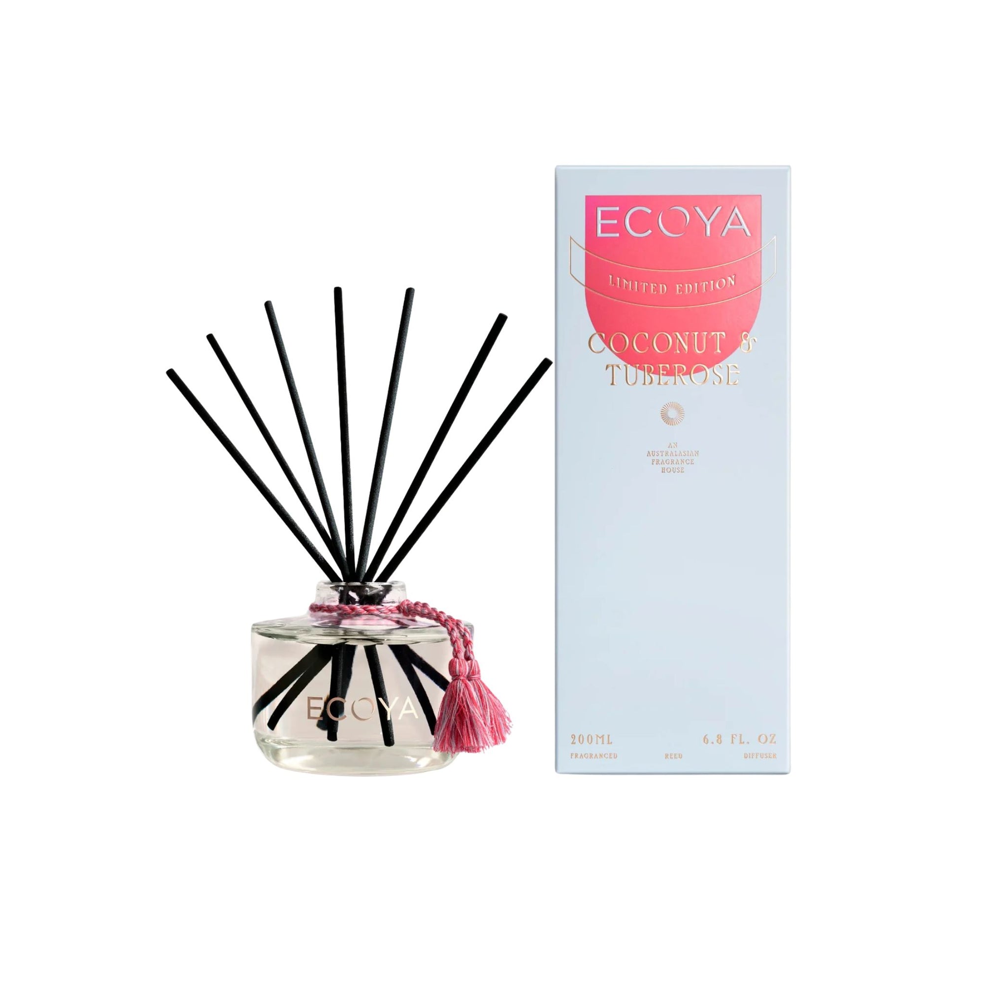 High Summer: Coconut &amp; Tuberose Reed Diffuser