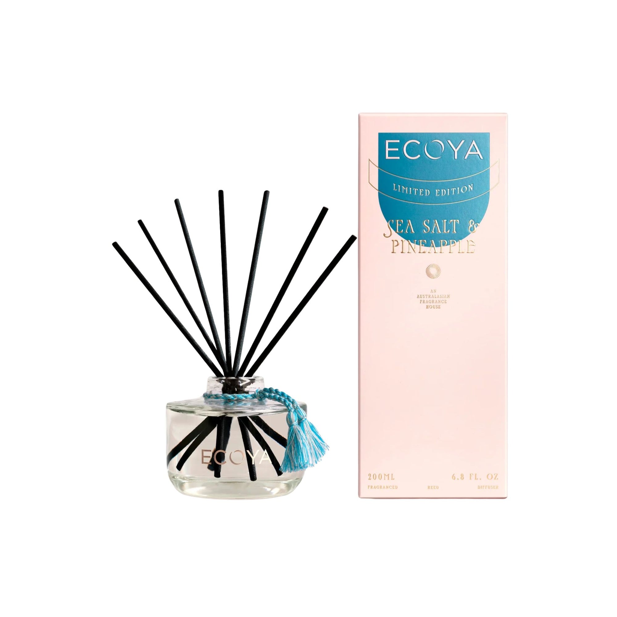 High Summer: Sea Salt &amp; Pineapple Reed Diffuser