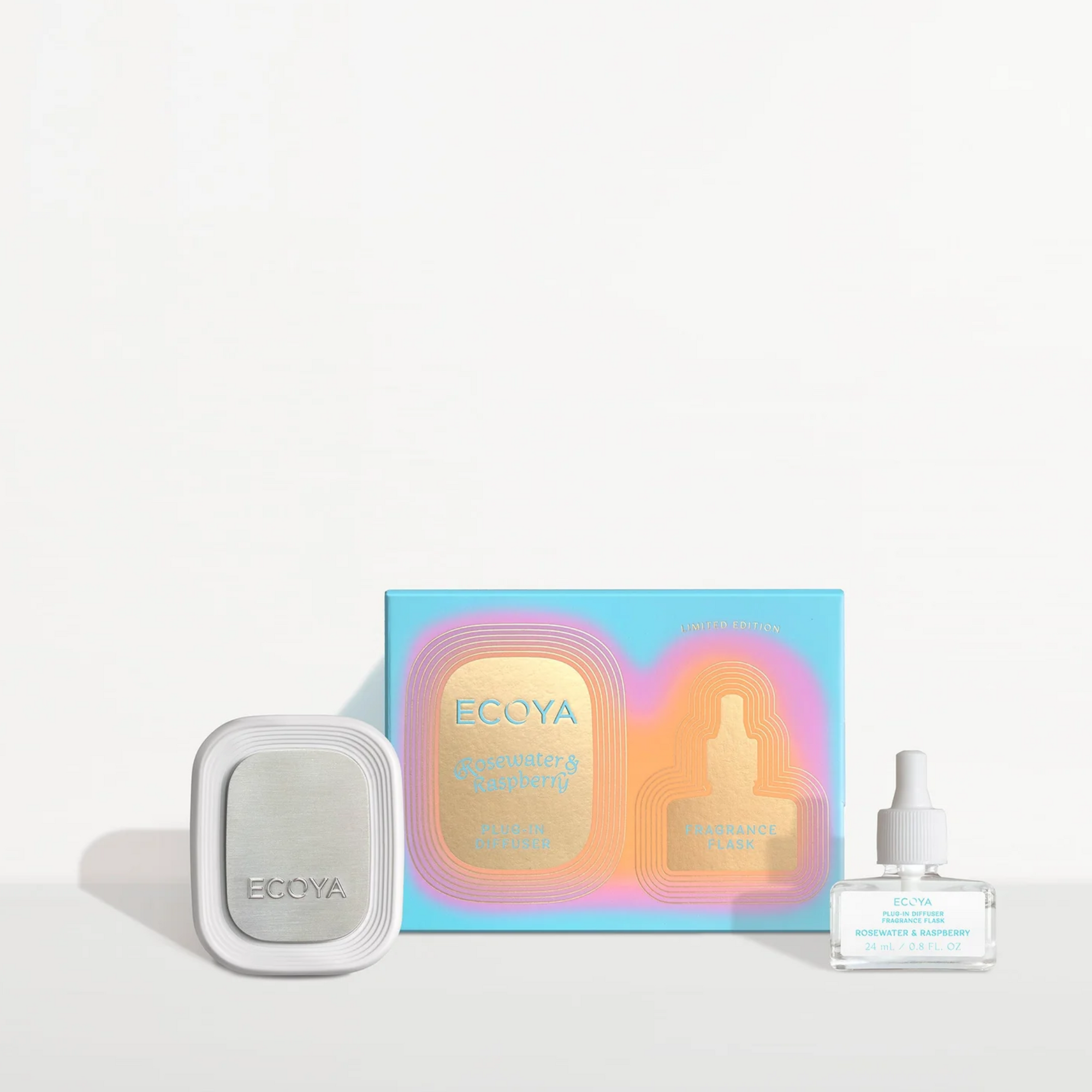 ECOYA Plug In Diffuser -Rosewater & Raspberry