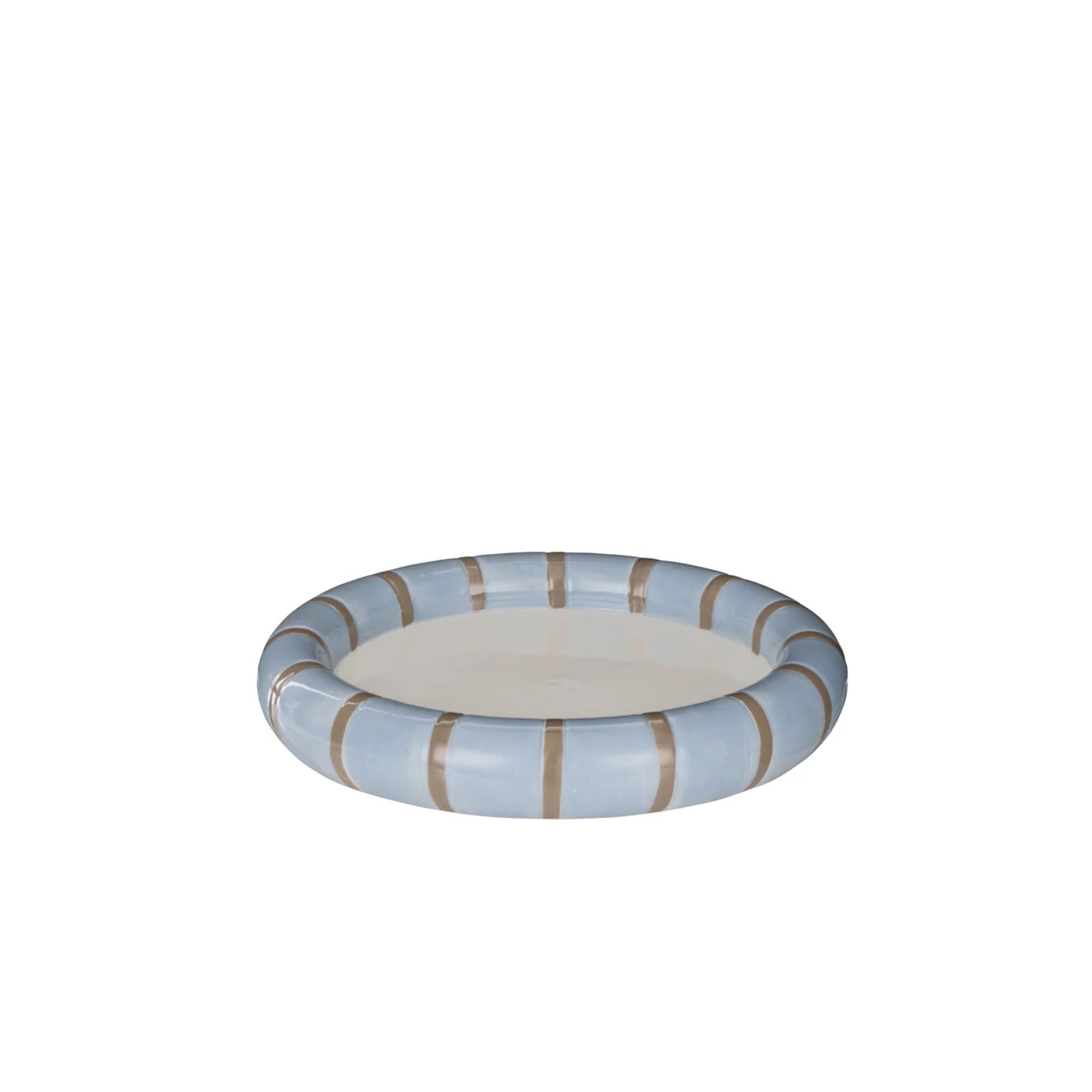 Astrid Striped Trinket Dish