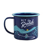 Gentlemen&#39;s Hardware Hit The Road Enamel Mug