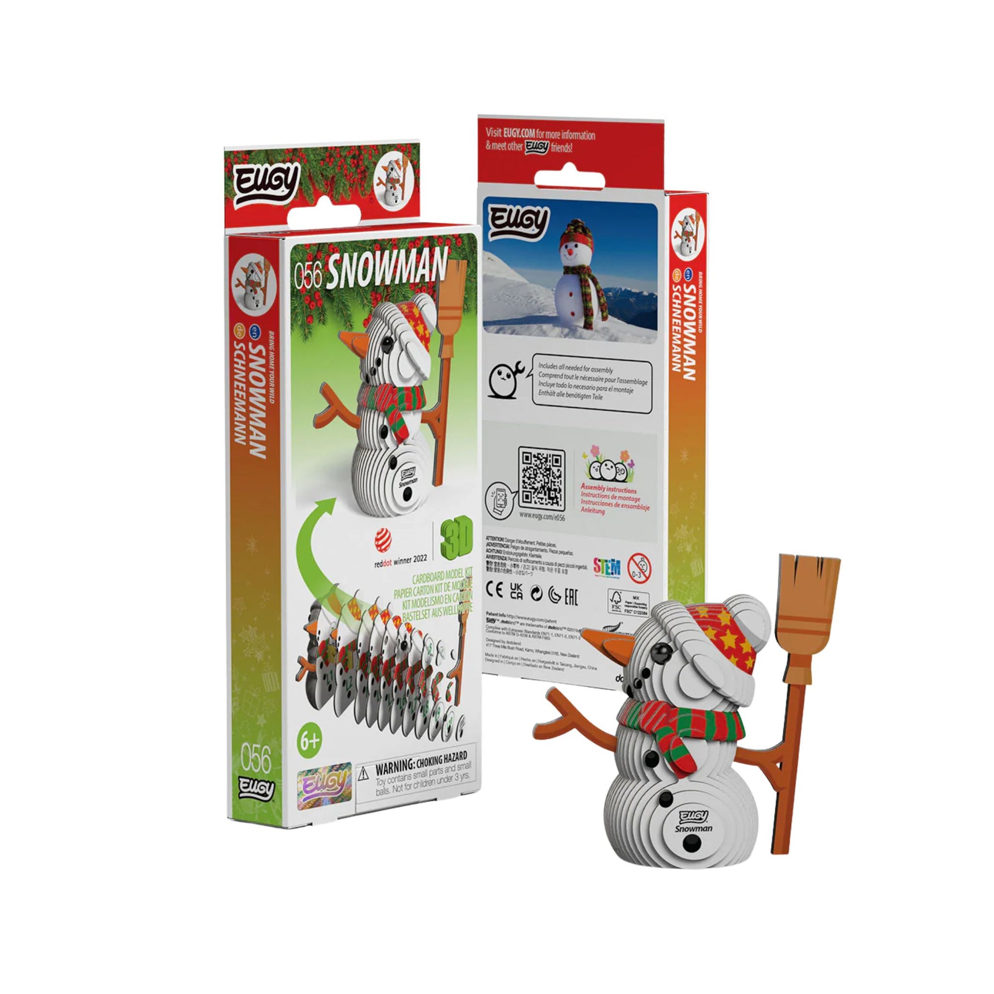 Snowman Christmas Eugy