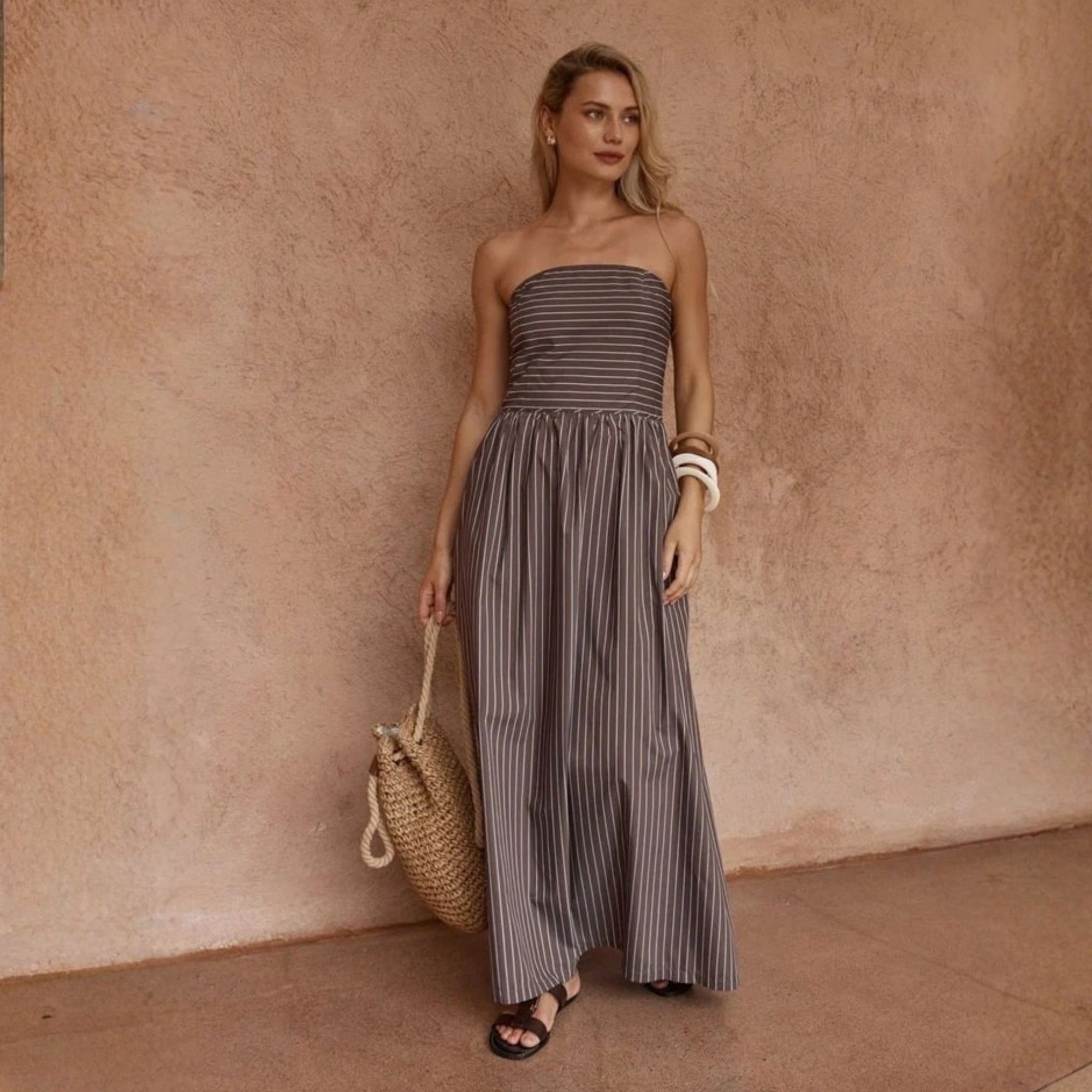 Everley Strapless Dress