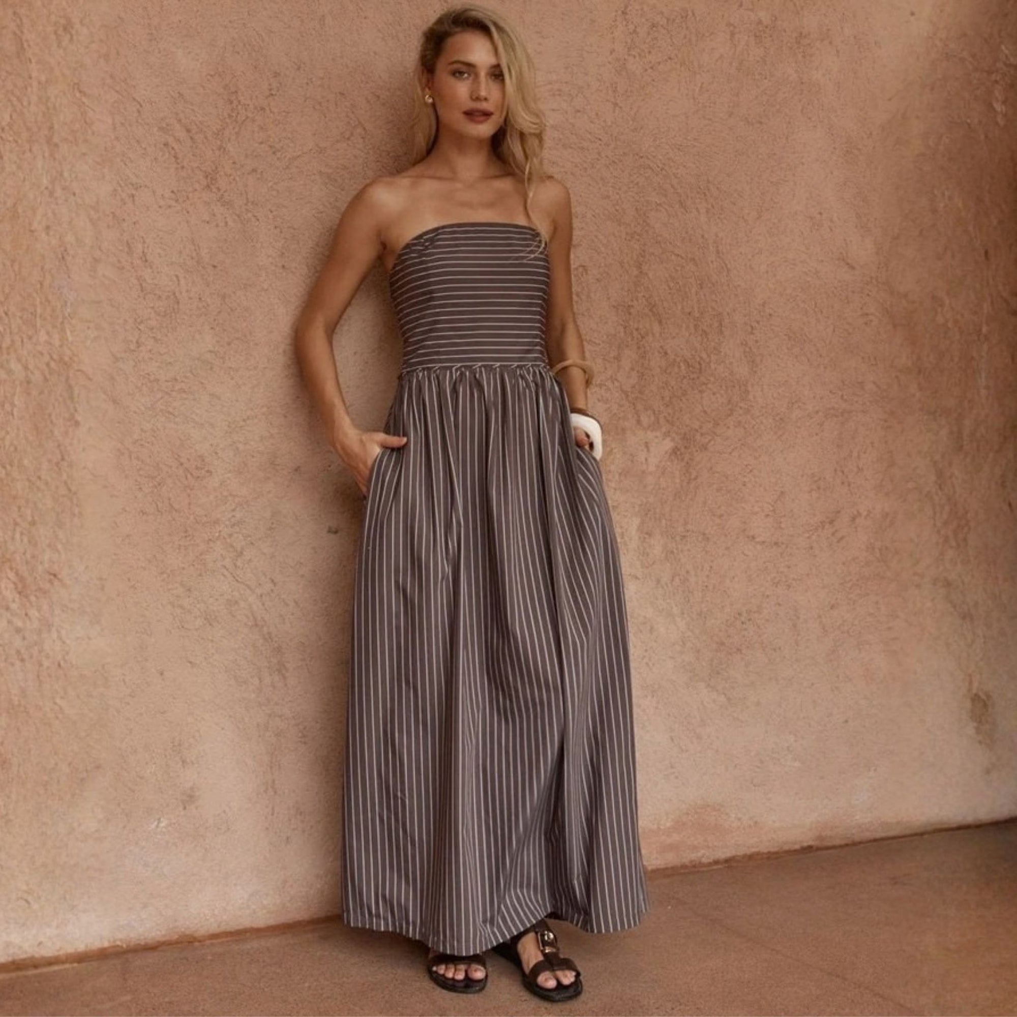 Everley Strapless Dress