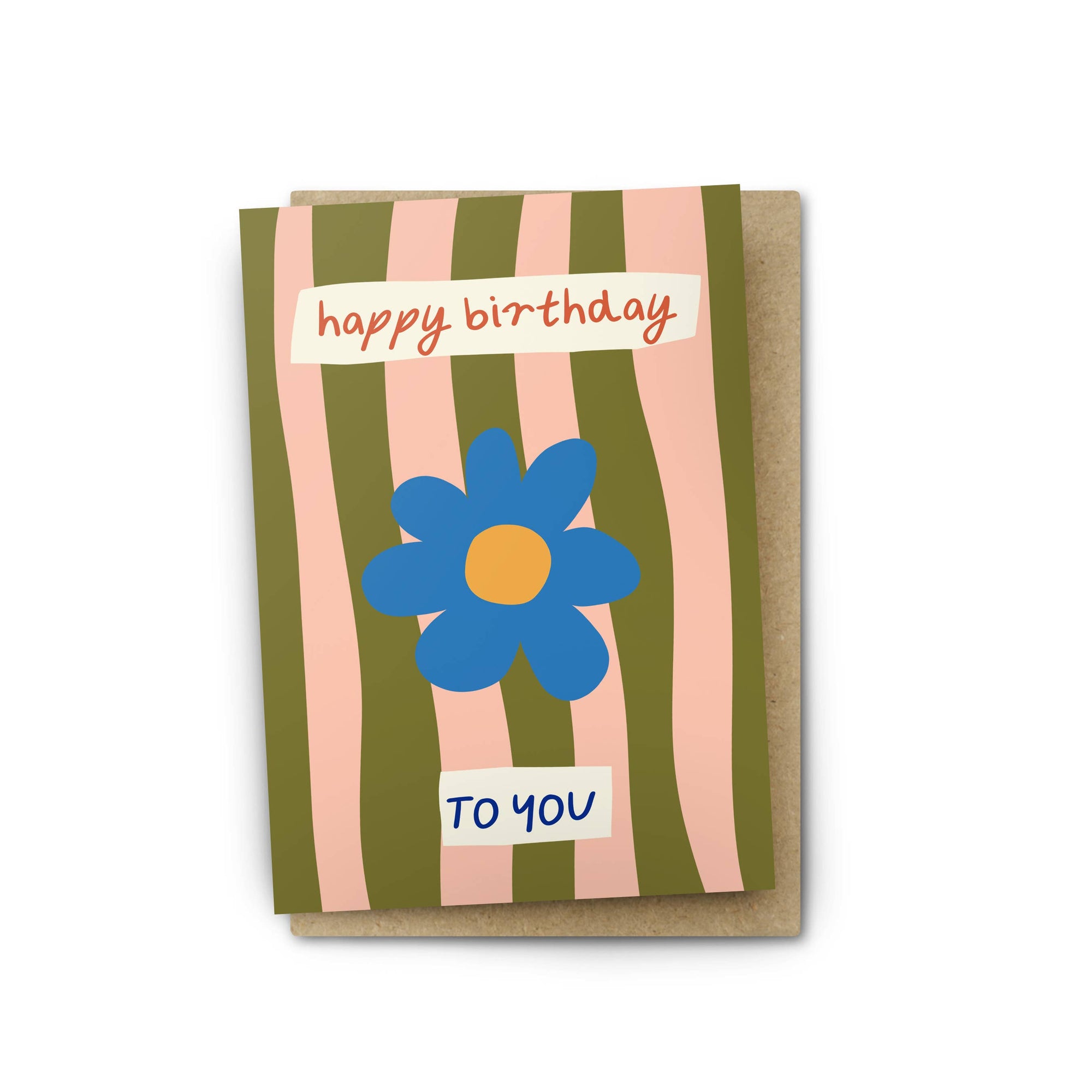 Greeting Card Birthday Flower