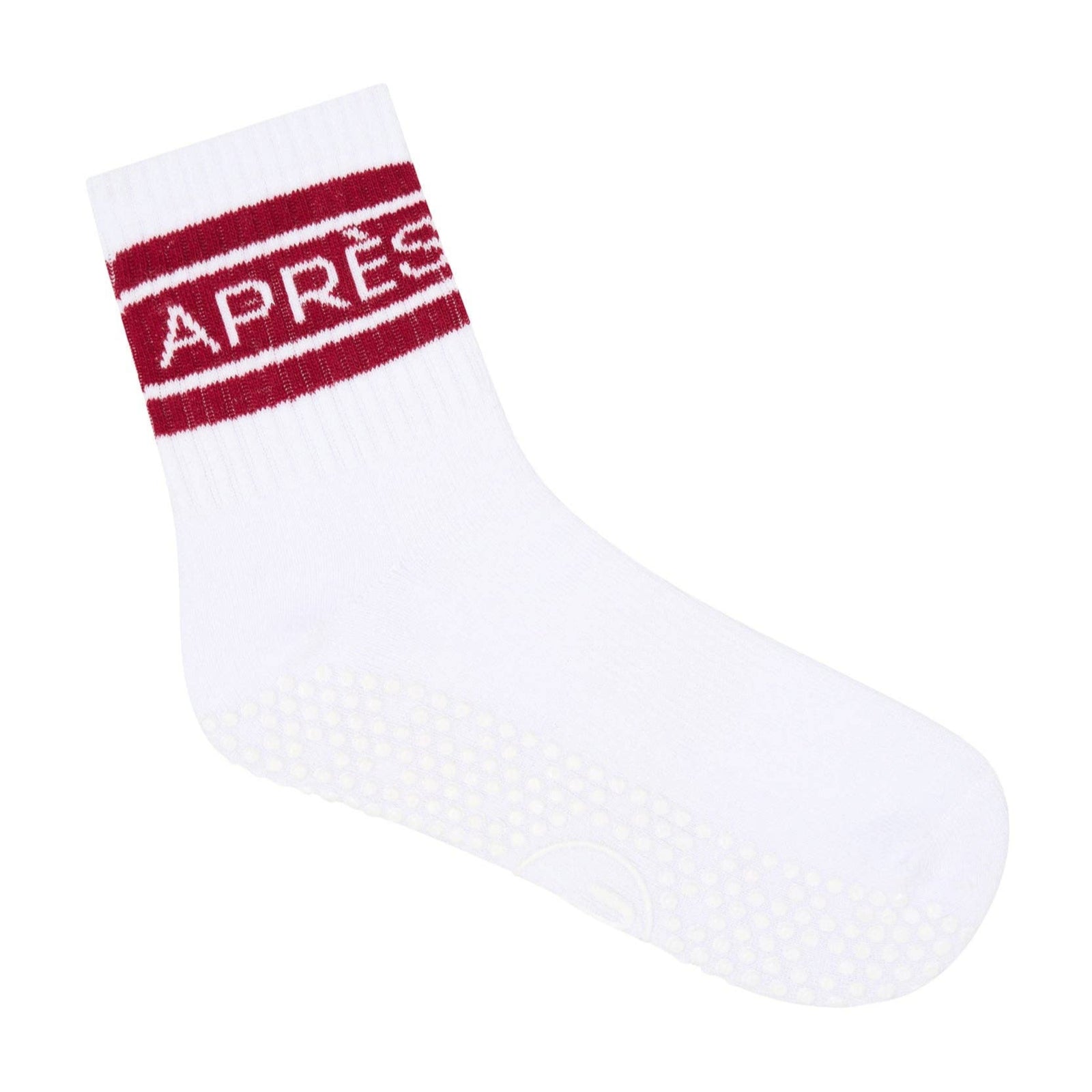 Crew Non Slip Grip Socks - Après Ski Stripe