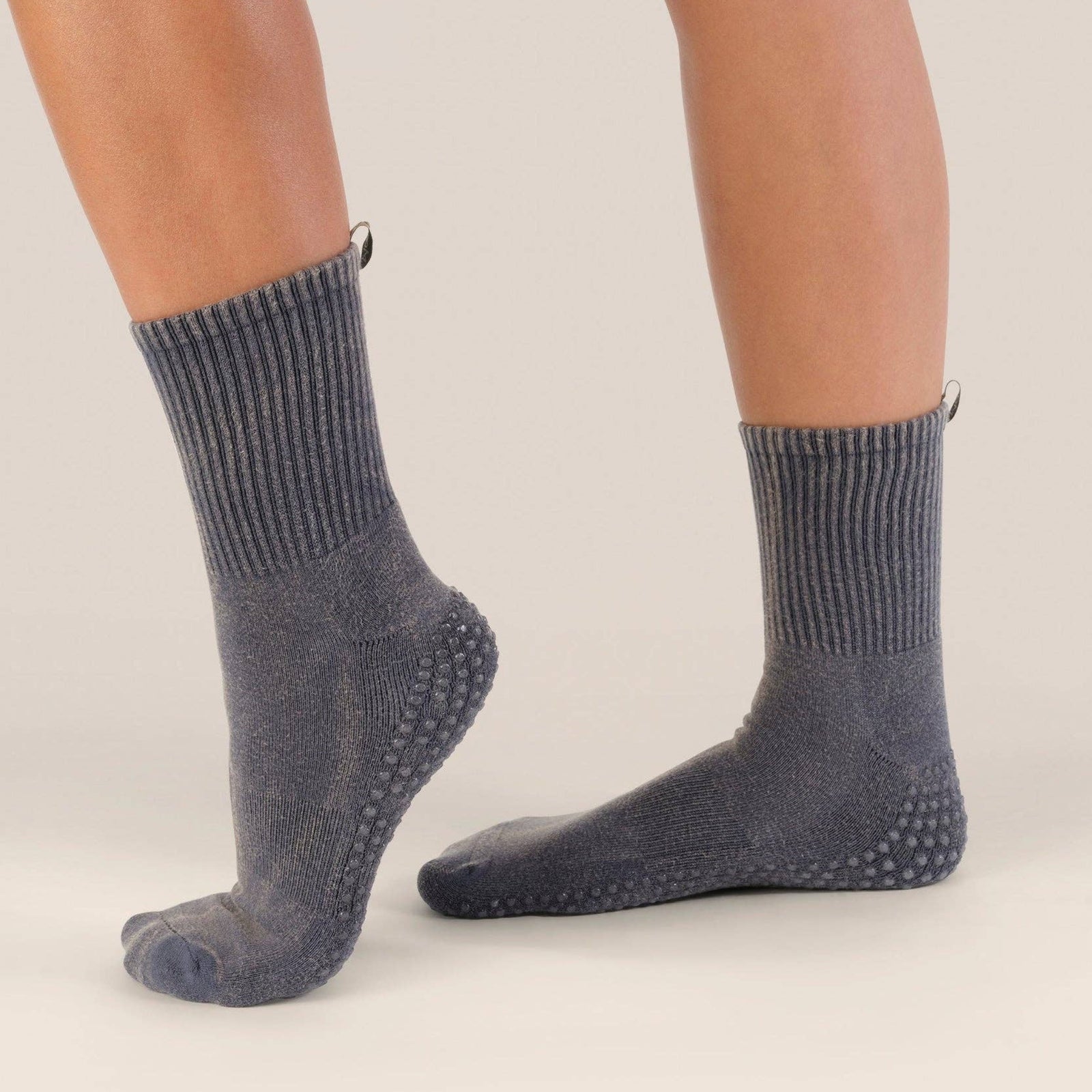 Crew Grip Socks Vintage Rib Navy