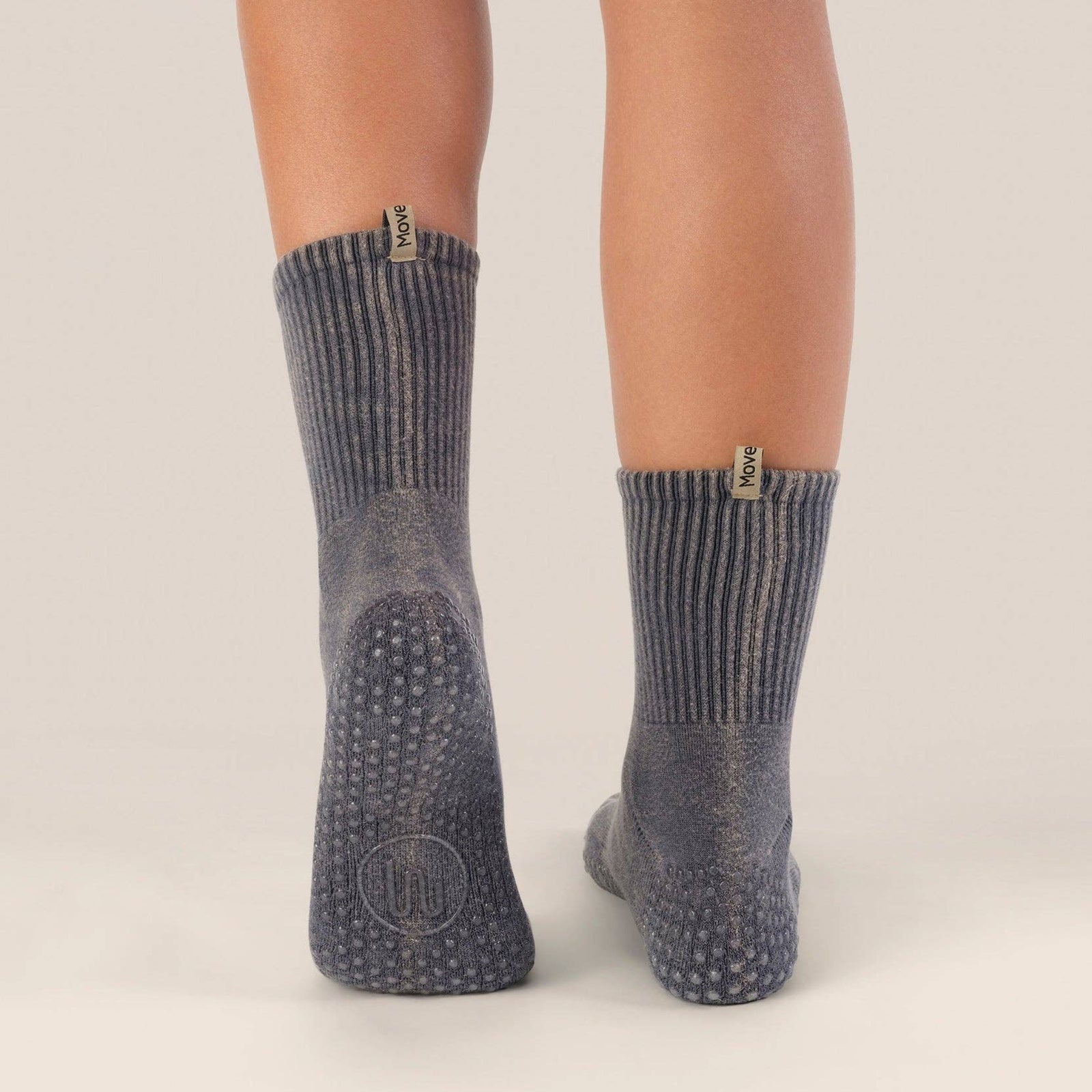 Crew Grip Socks Vintage Rib Navy