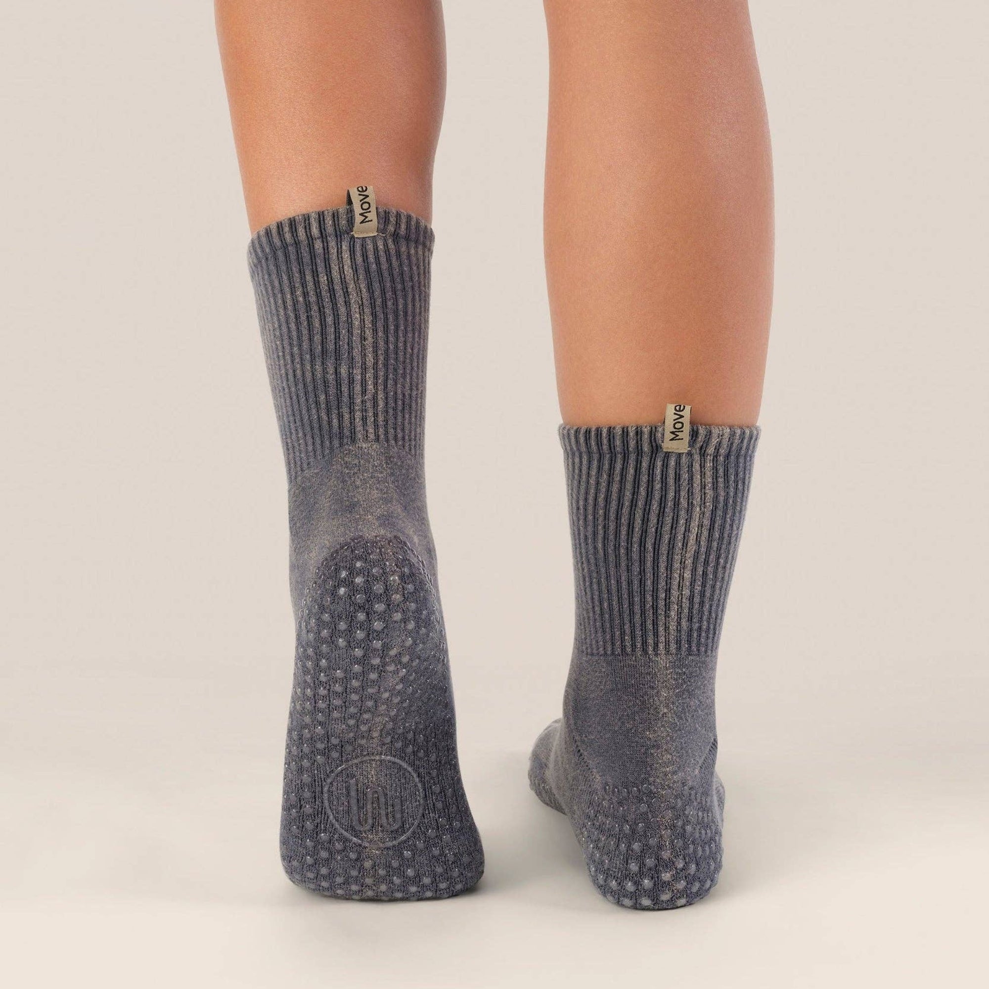 Crew Grip Socks Vintage Rib Navy