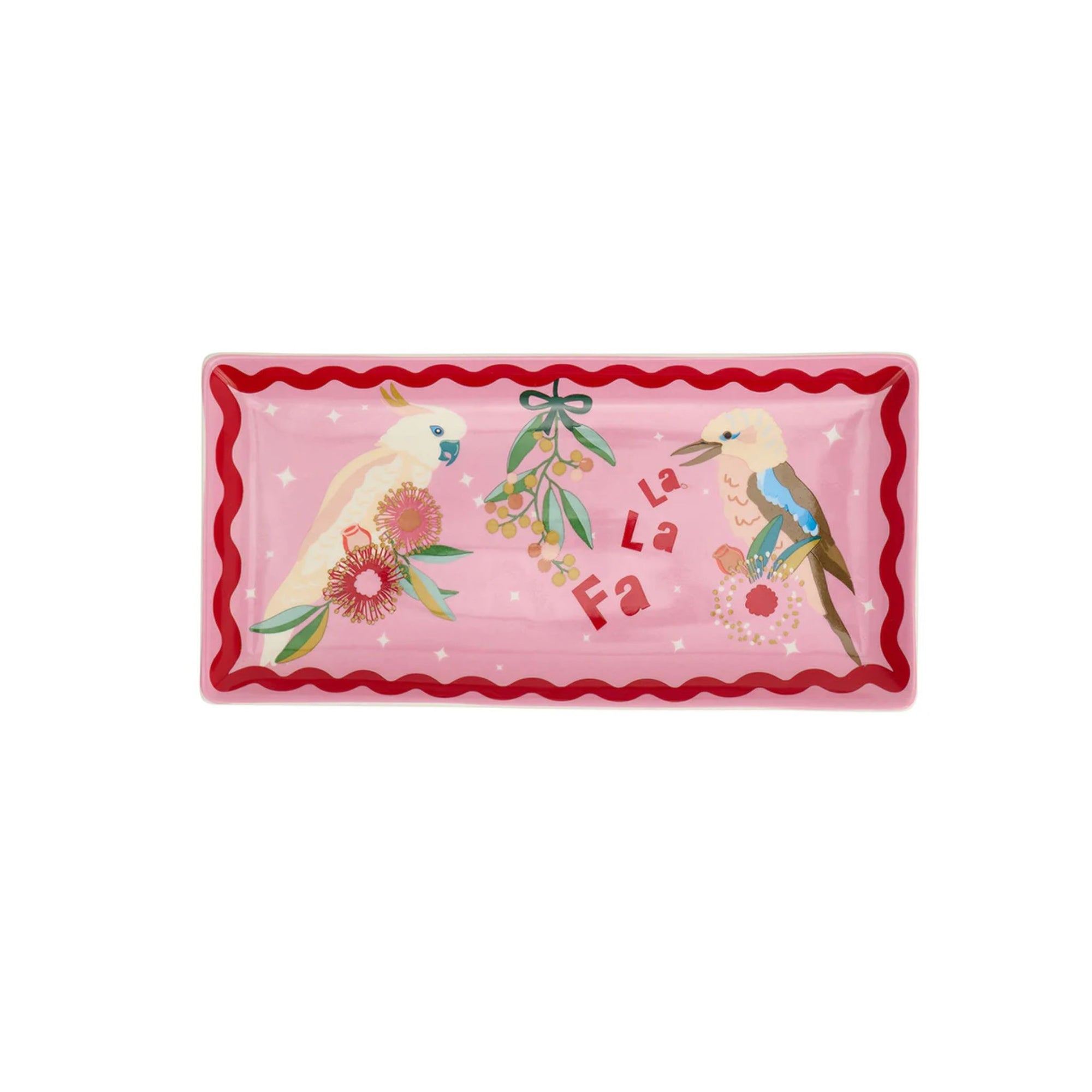 Festive Birds Plate