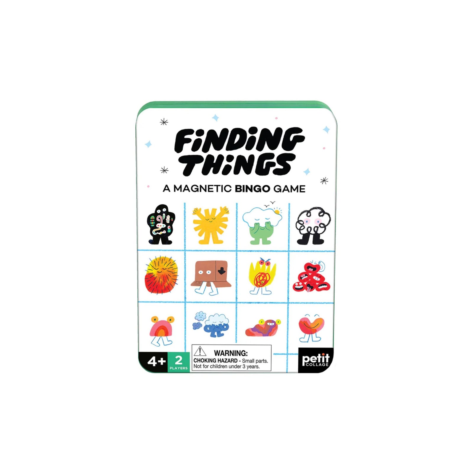 Finding Things Bingo Game