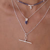 Fob Silver Necklace