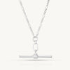 Fob Silver Necklace
