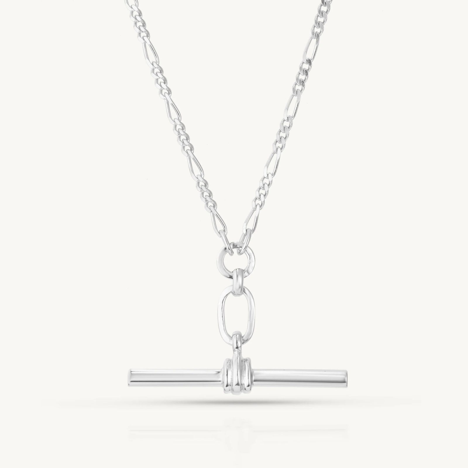 Fob Silver Necklace