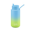 Limited Edition Gradient Stainless Steel Ceramic Reusable Bottle 1000ml