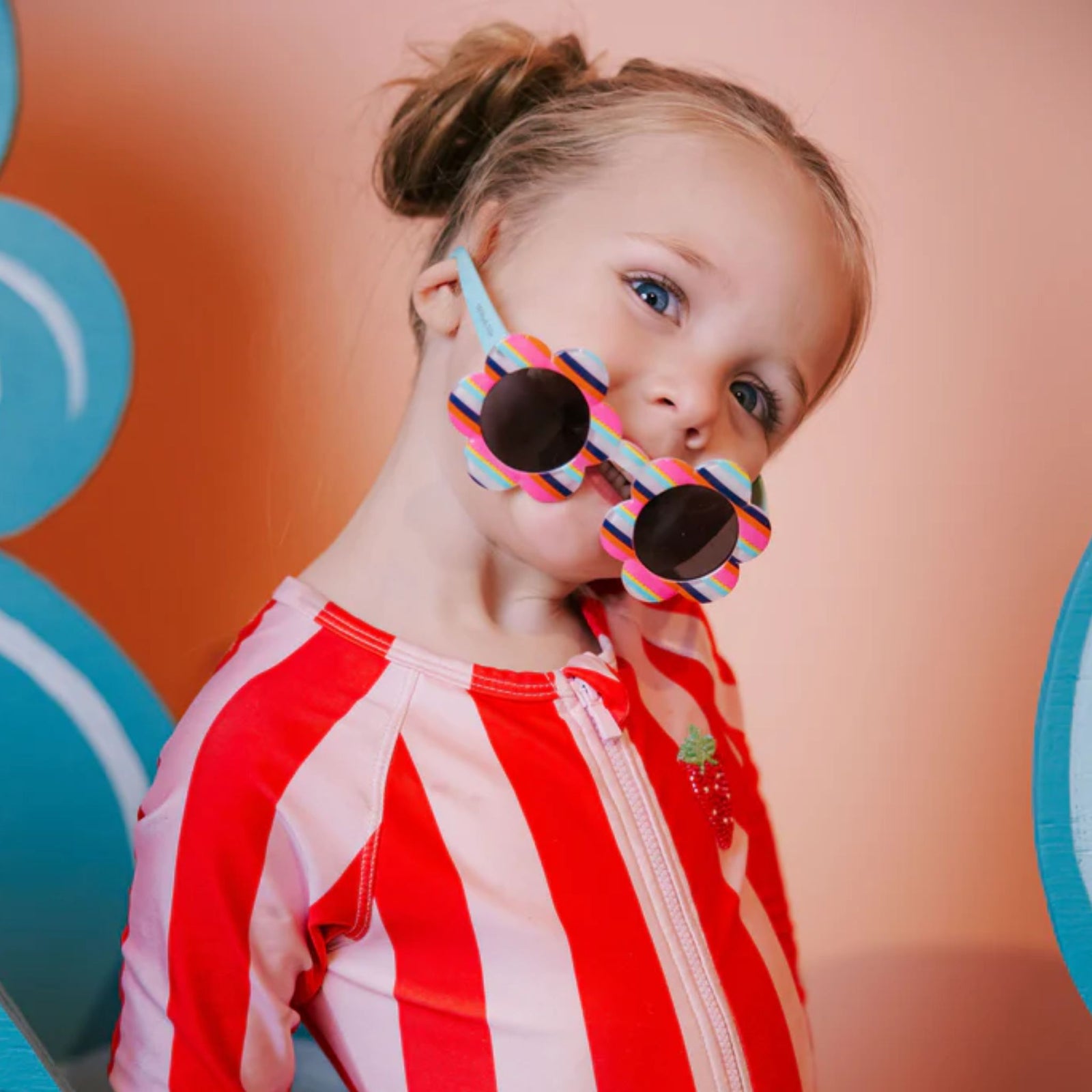 Daisy Multi Stripe Sunglasses