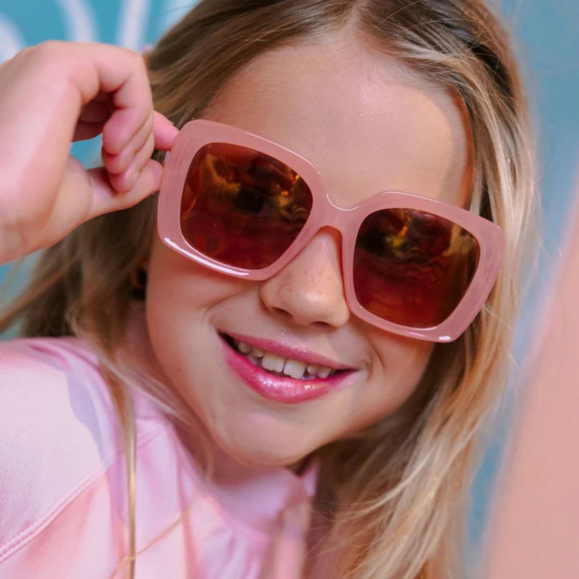 Bella Milky Pink Sunglasses