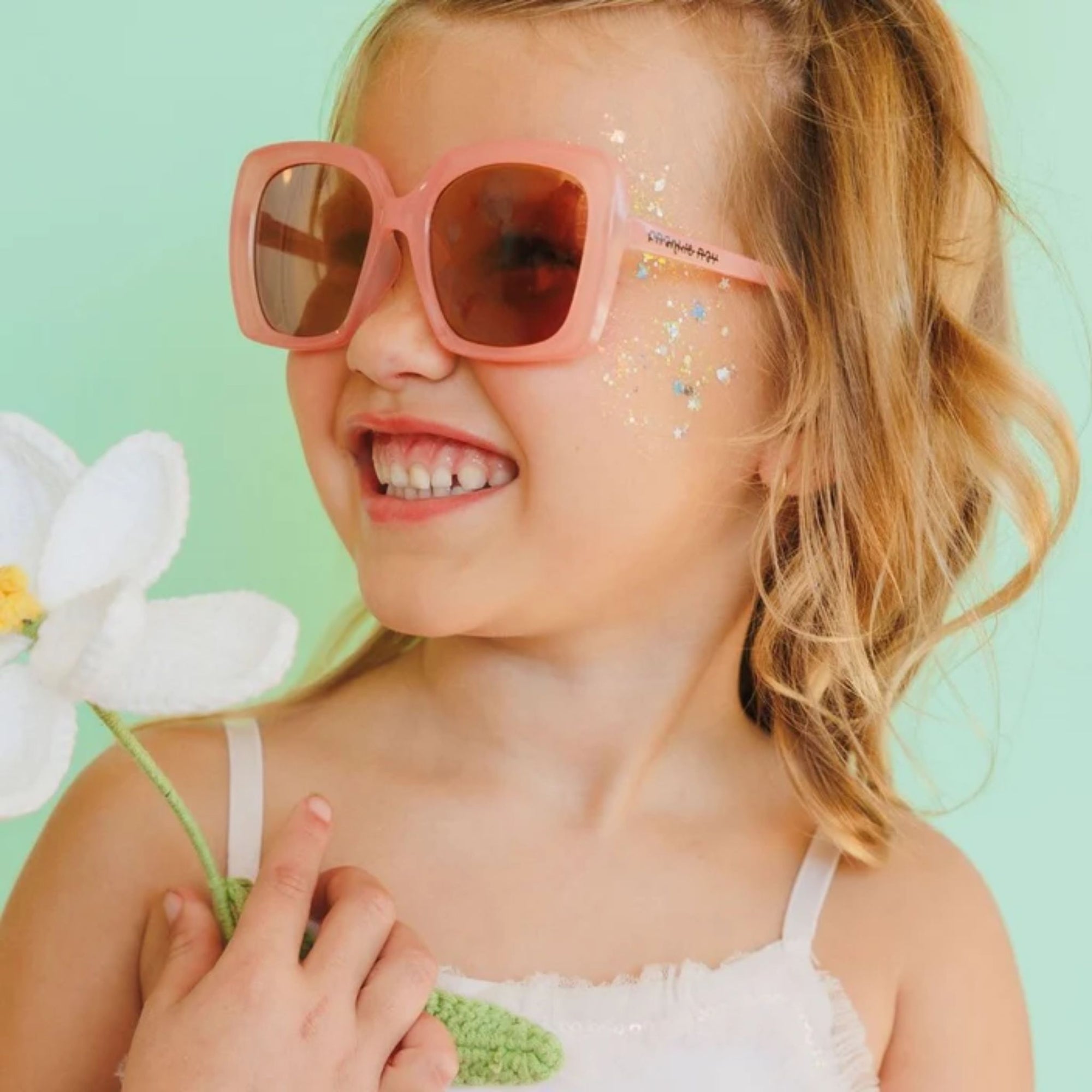 Bella Milky Pink Sunglasses