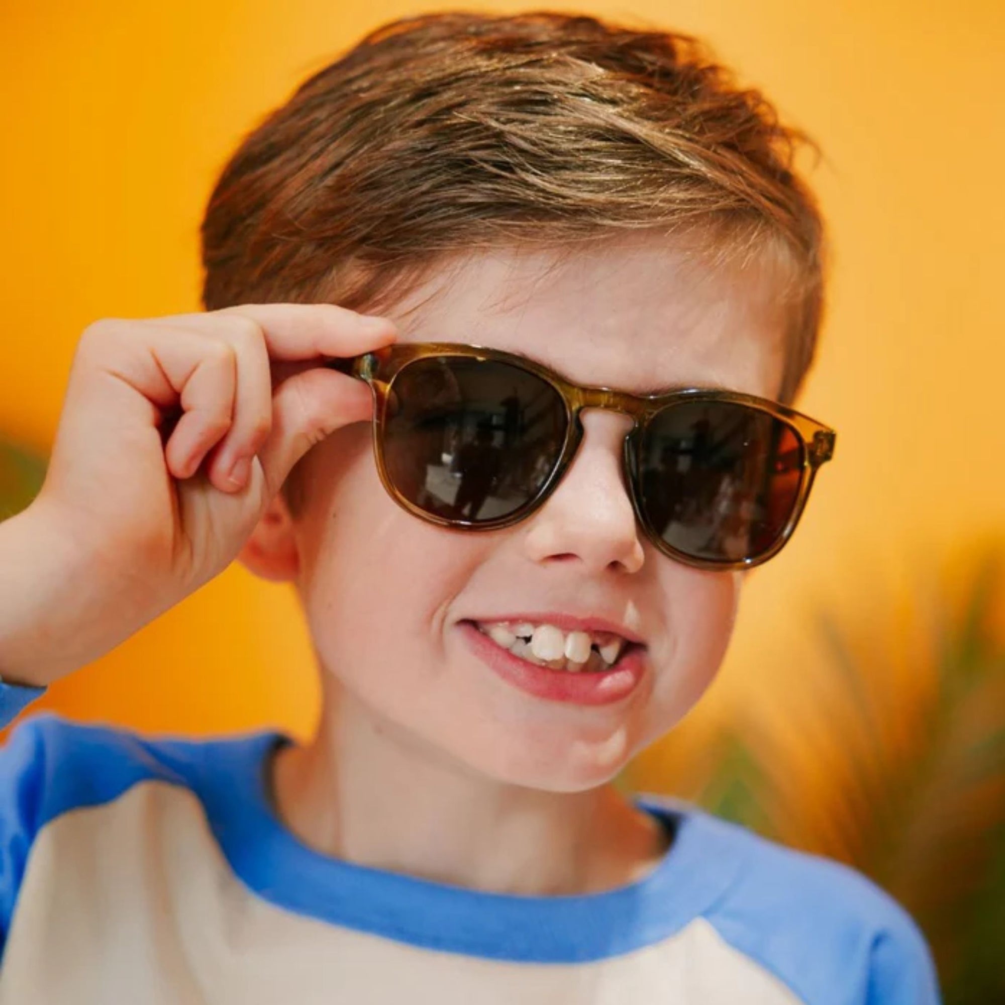 Clarke Crystal Khaki Sunglasses