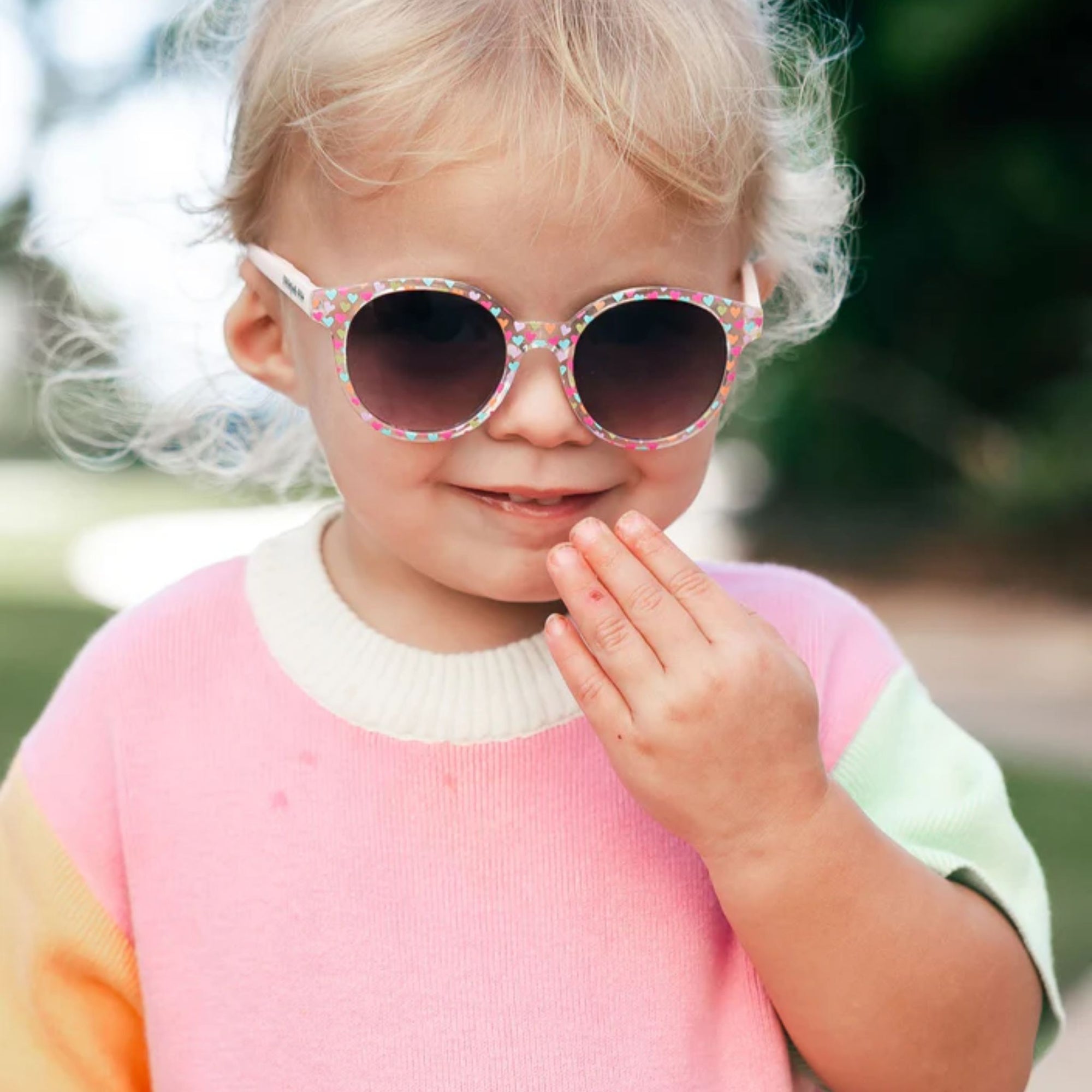 Sprinkle Multi Heart Sunglasses