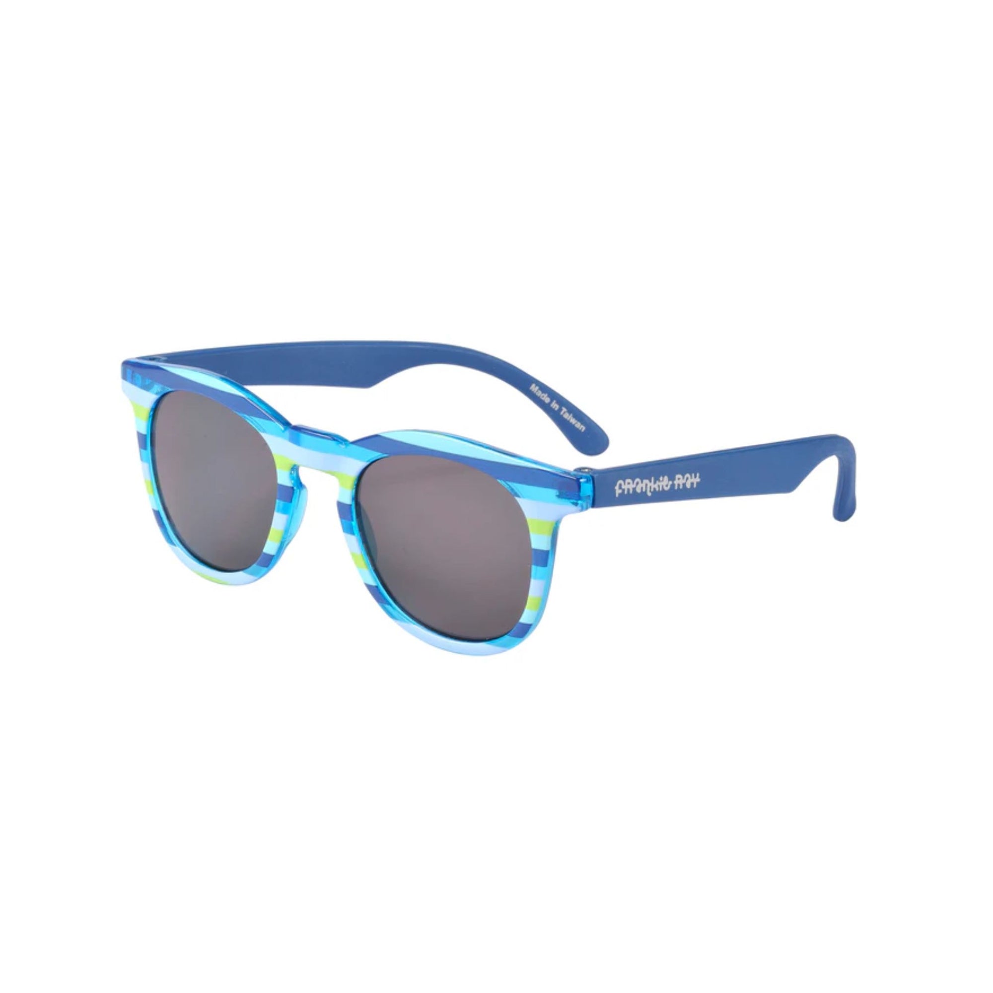 Tyler Blue Stripe Sunglasses