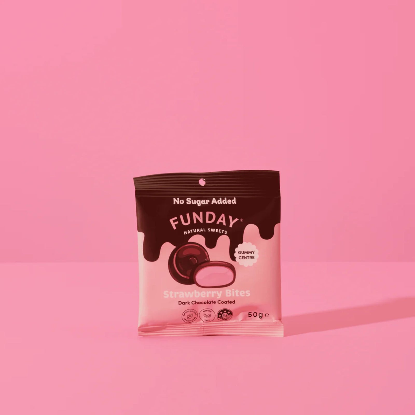 Funday Dark Chocolate Strawberry Bites