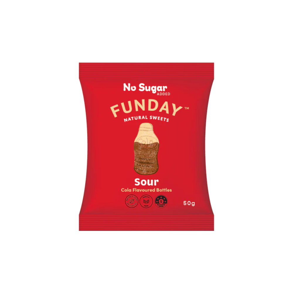 Funday Sour Cola Bottles