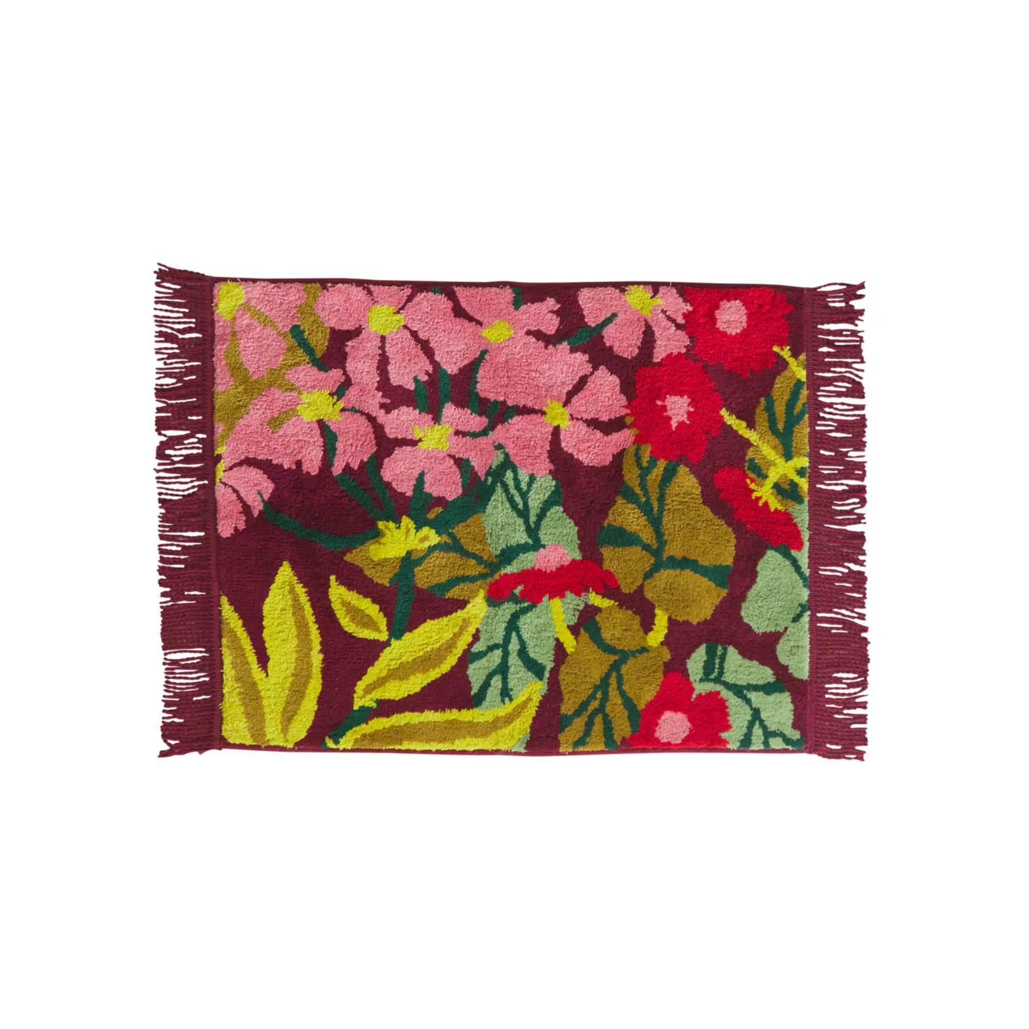 Genevieve Bath Mat - Mahogany