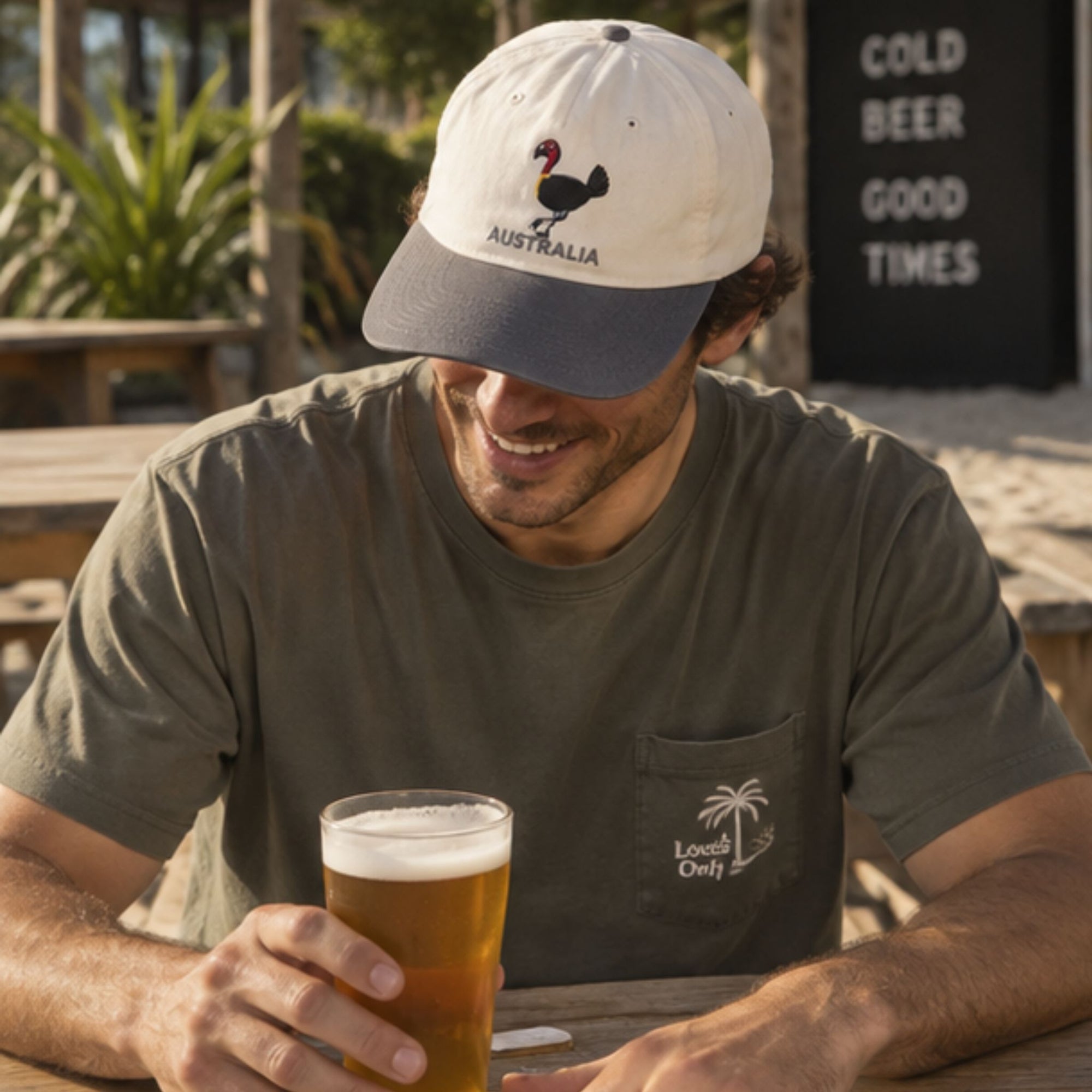 Bush Turkey Cap