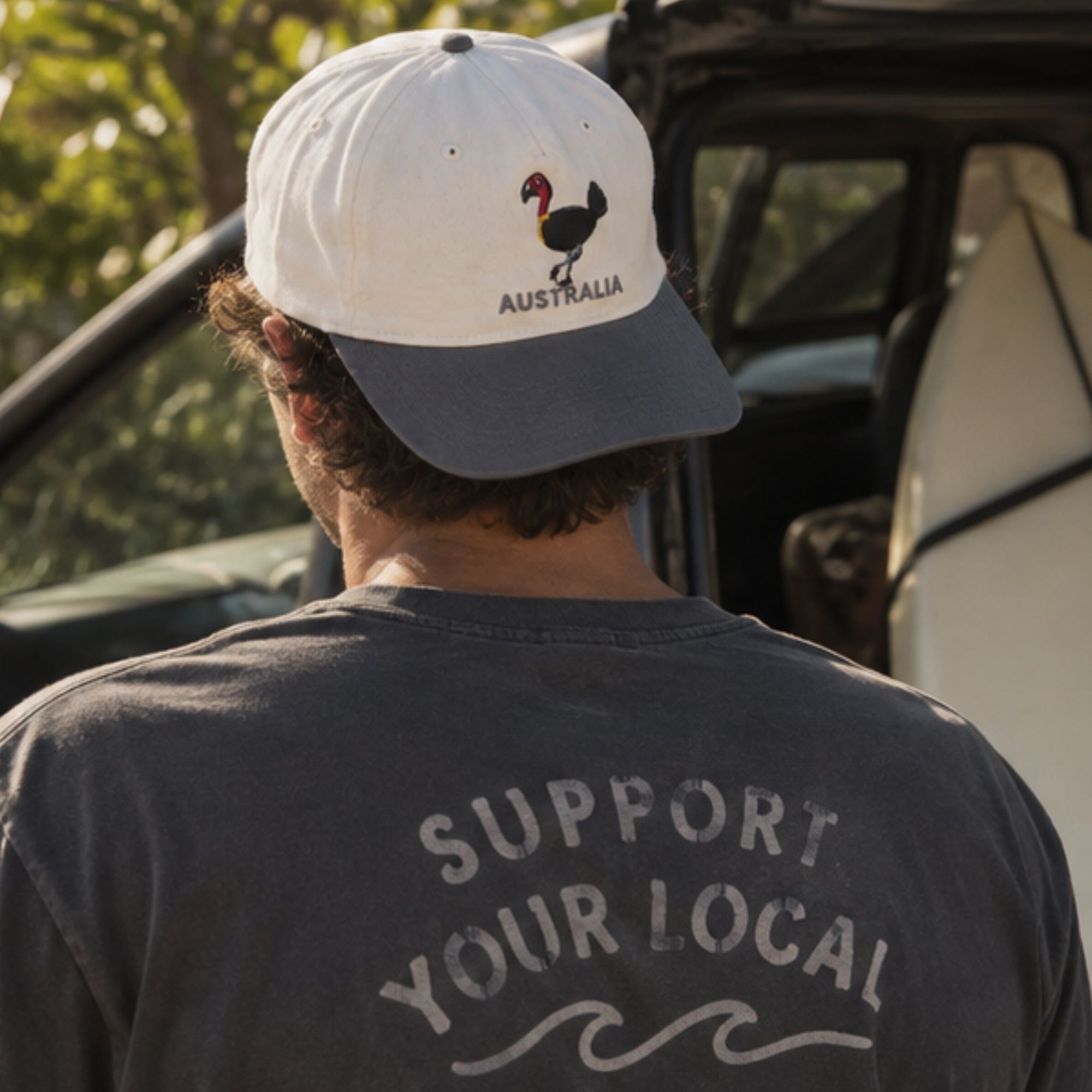 Bush Turkey Cap
