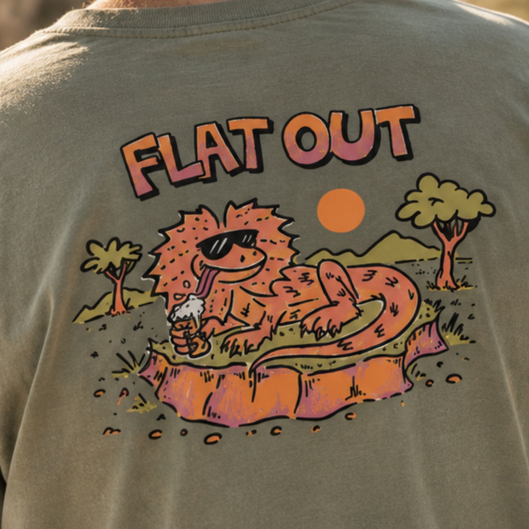 Flat Out Tee
