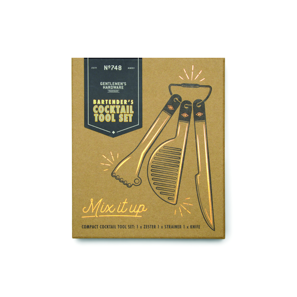 Gentlemen's Hardware Bartenders Cocktail Tool Set