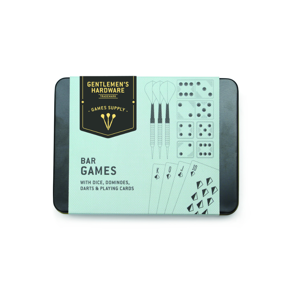 Gentlemen's Hardware Bar Games Tin