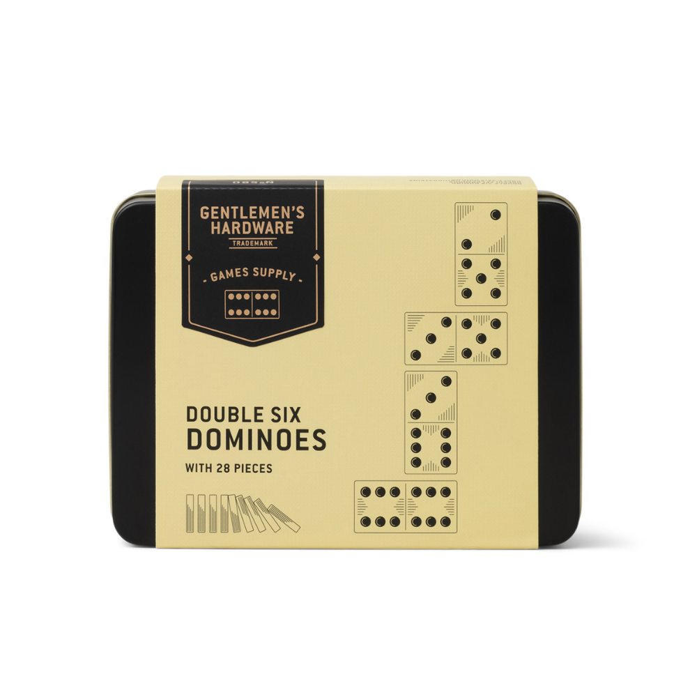 Gentleman's Hardware Double Six Dominoes