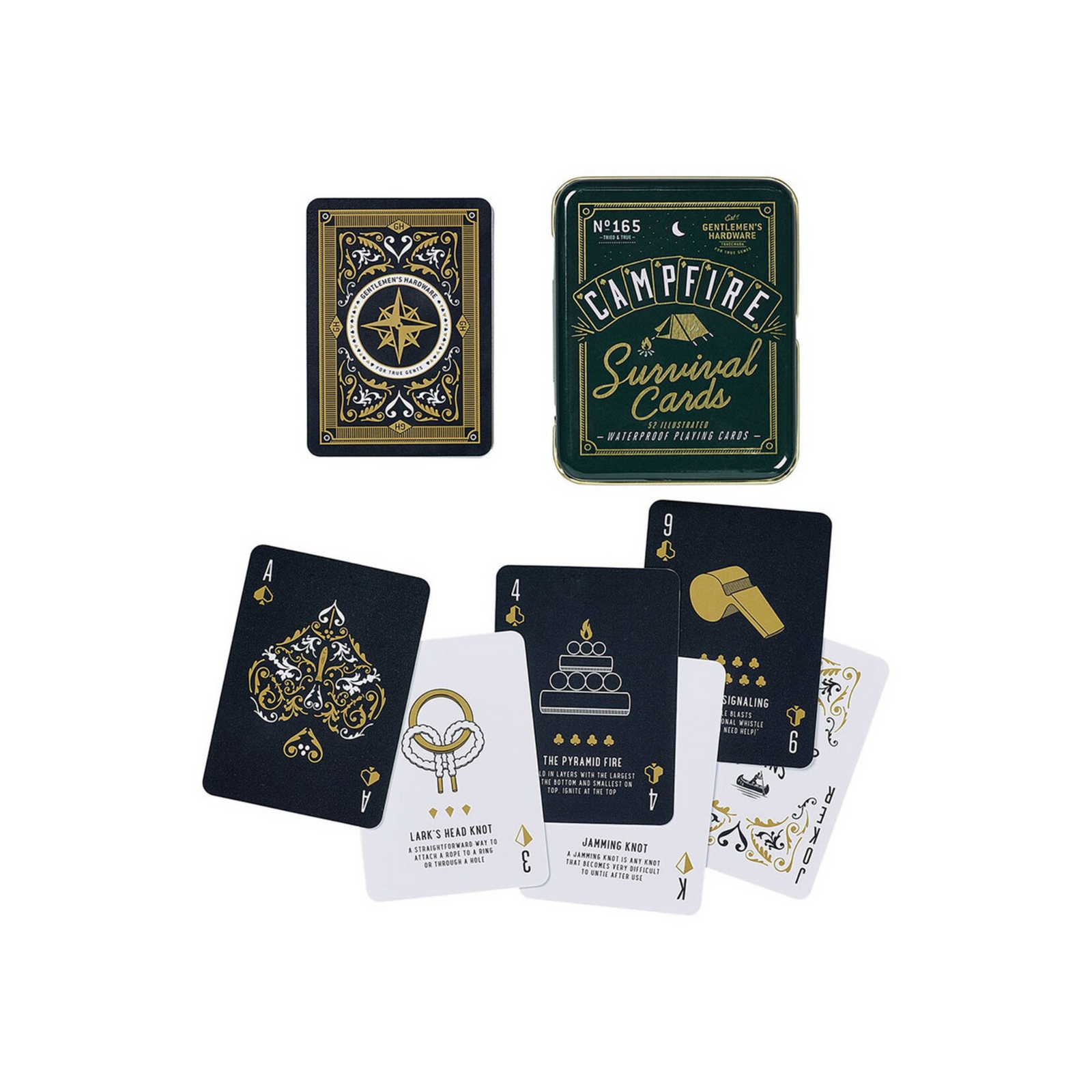 Gentlemen's Hardware Campfire Survival Cards