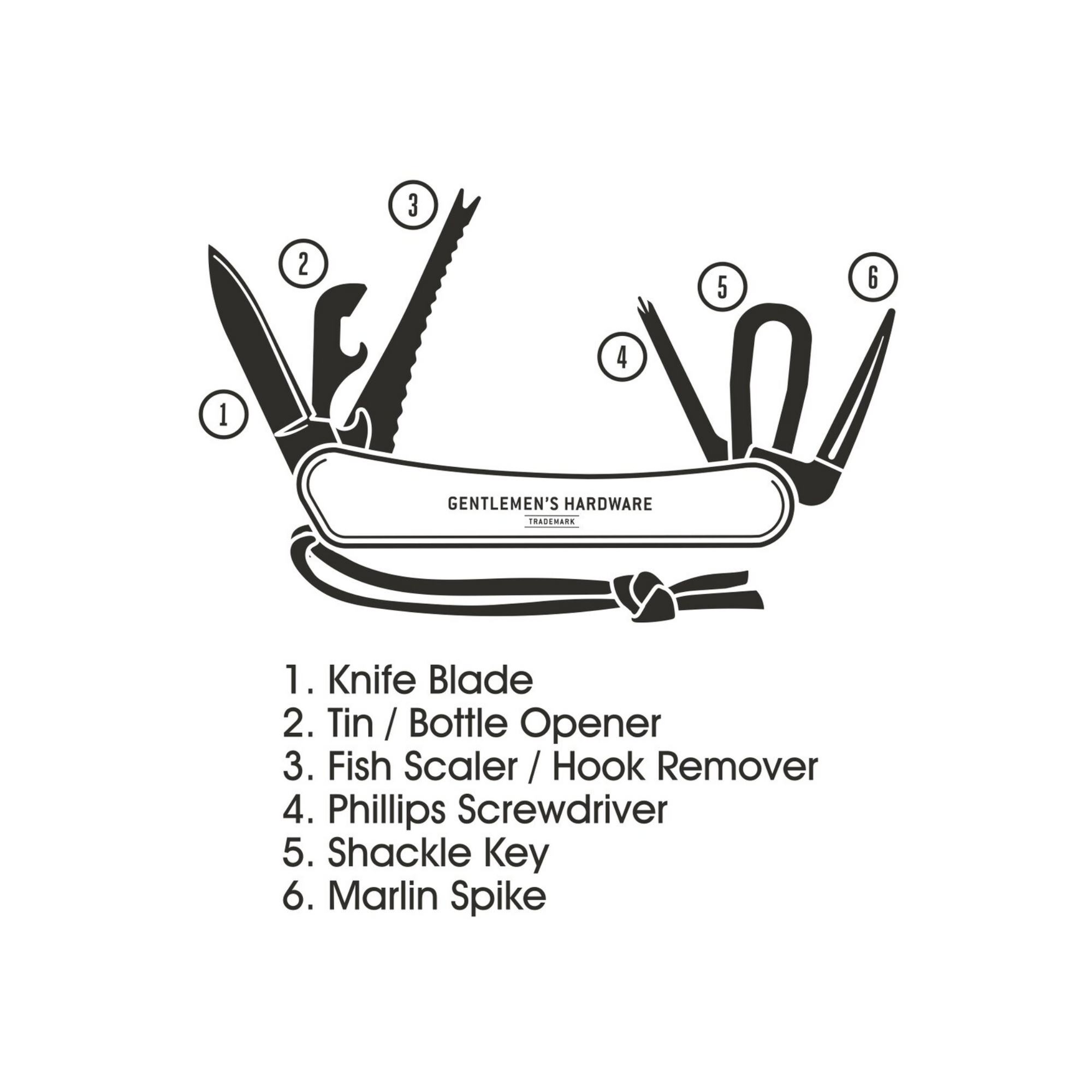 Gentlemen&#39;s Hardware Marine Multi Tool