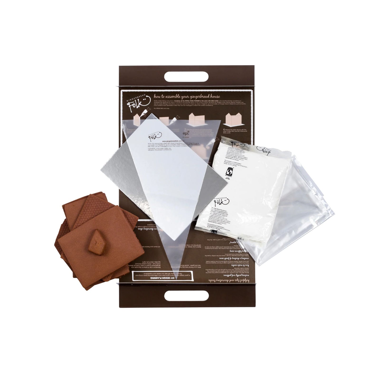 Chocolate Gingerbread House Kit