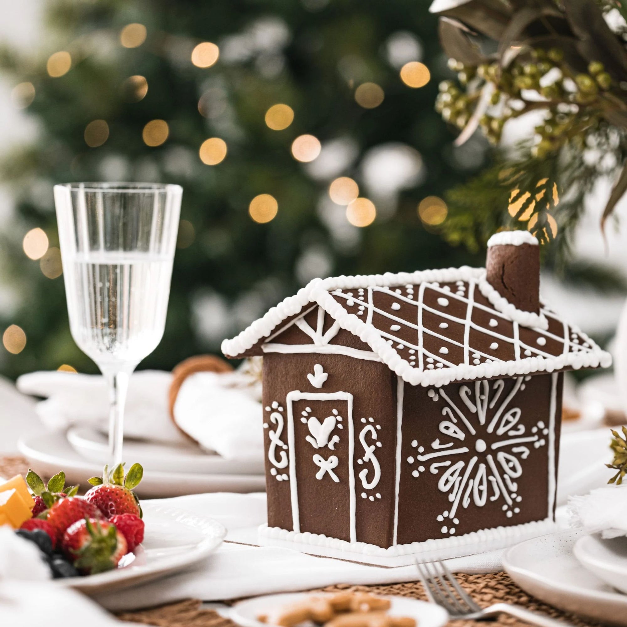 Chocolate Gingerbread House Kit