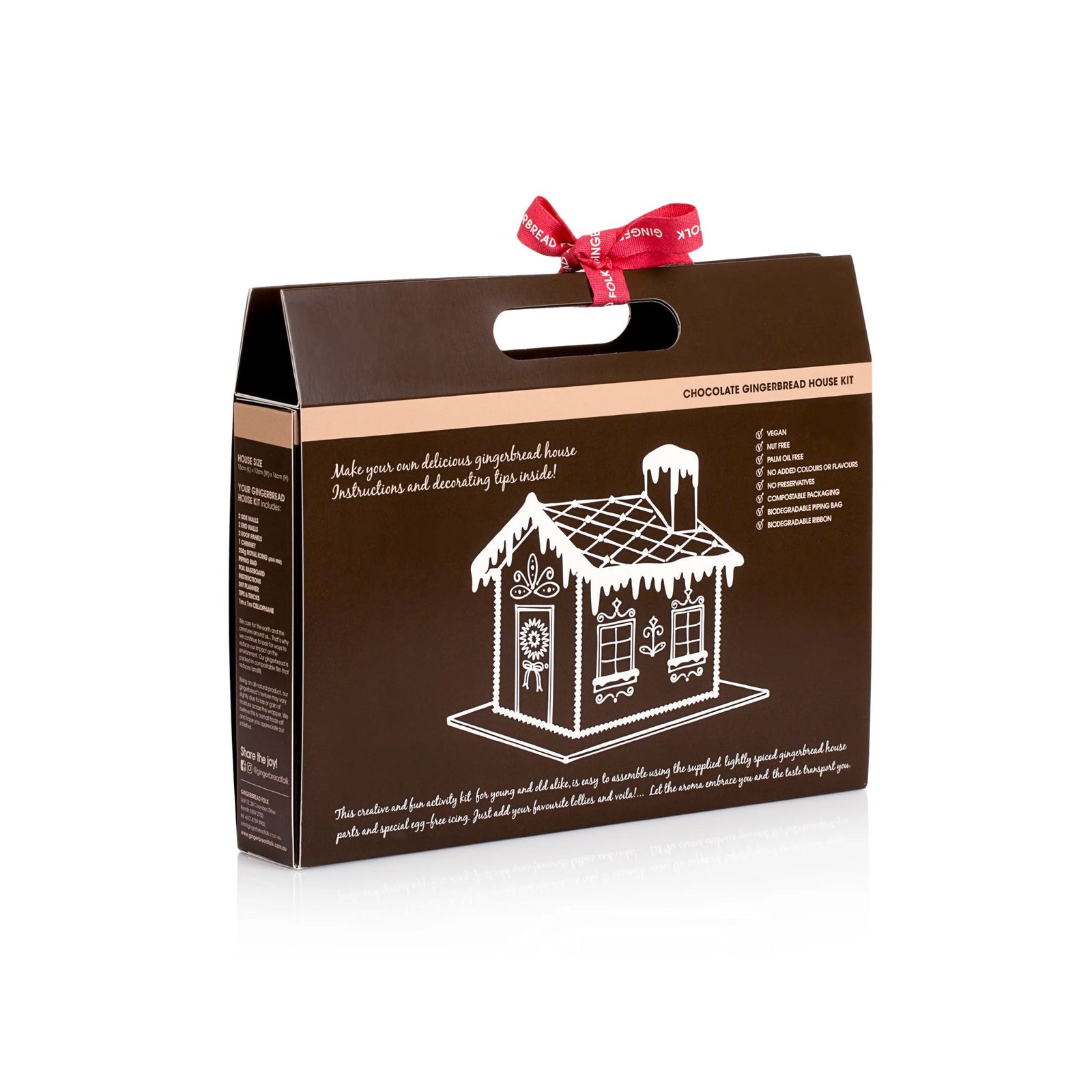 Chocolate Gingerbread House Kit