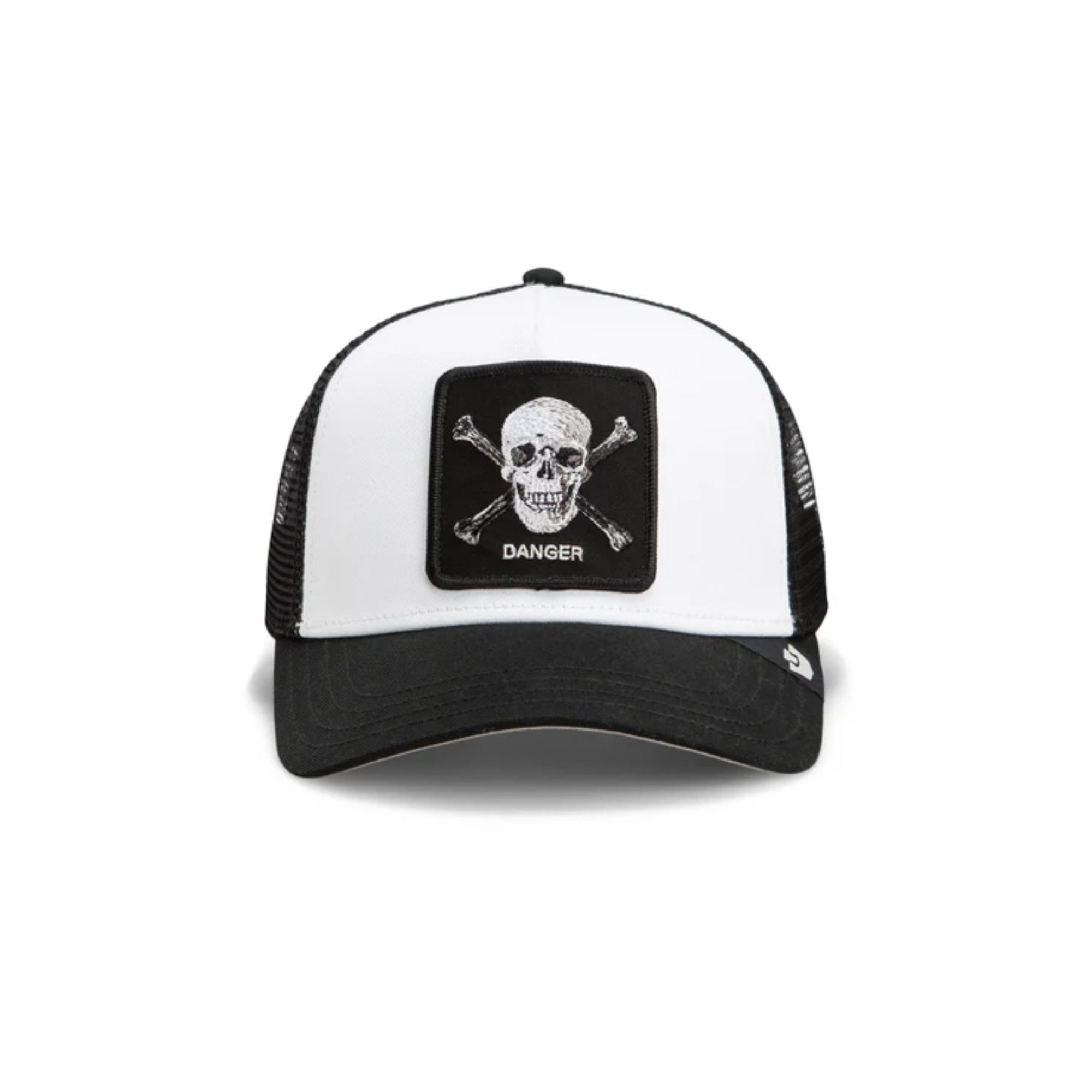 The Danger Skull and Crossbones Trucker