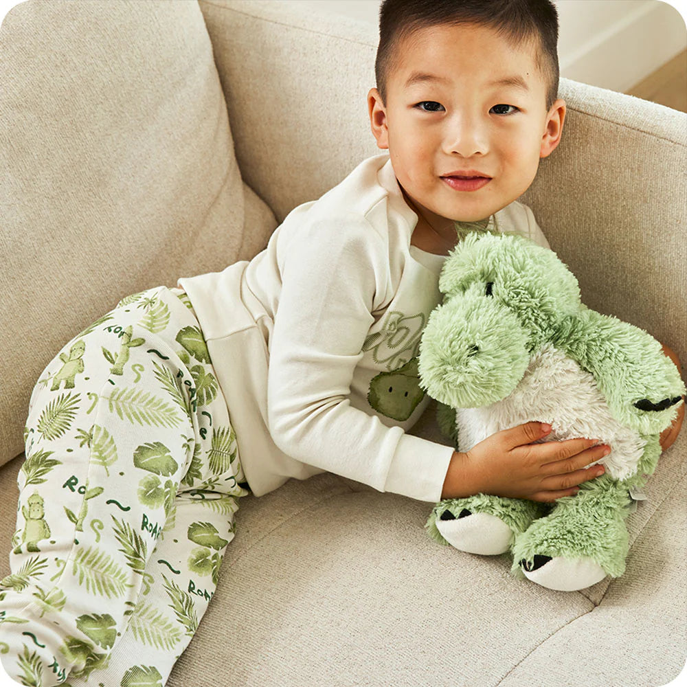 Warmies Green Dinosaur Plush Heatpack