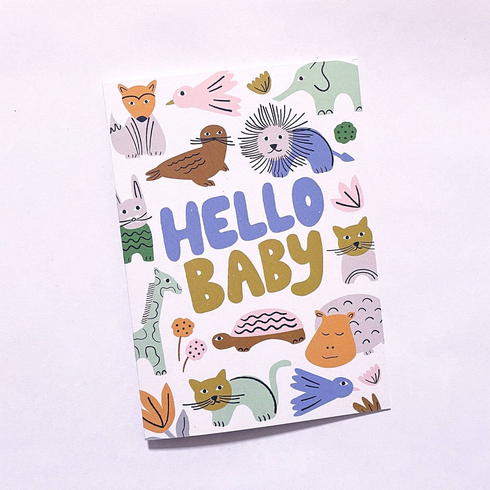 Greeting Card Hello Baby